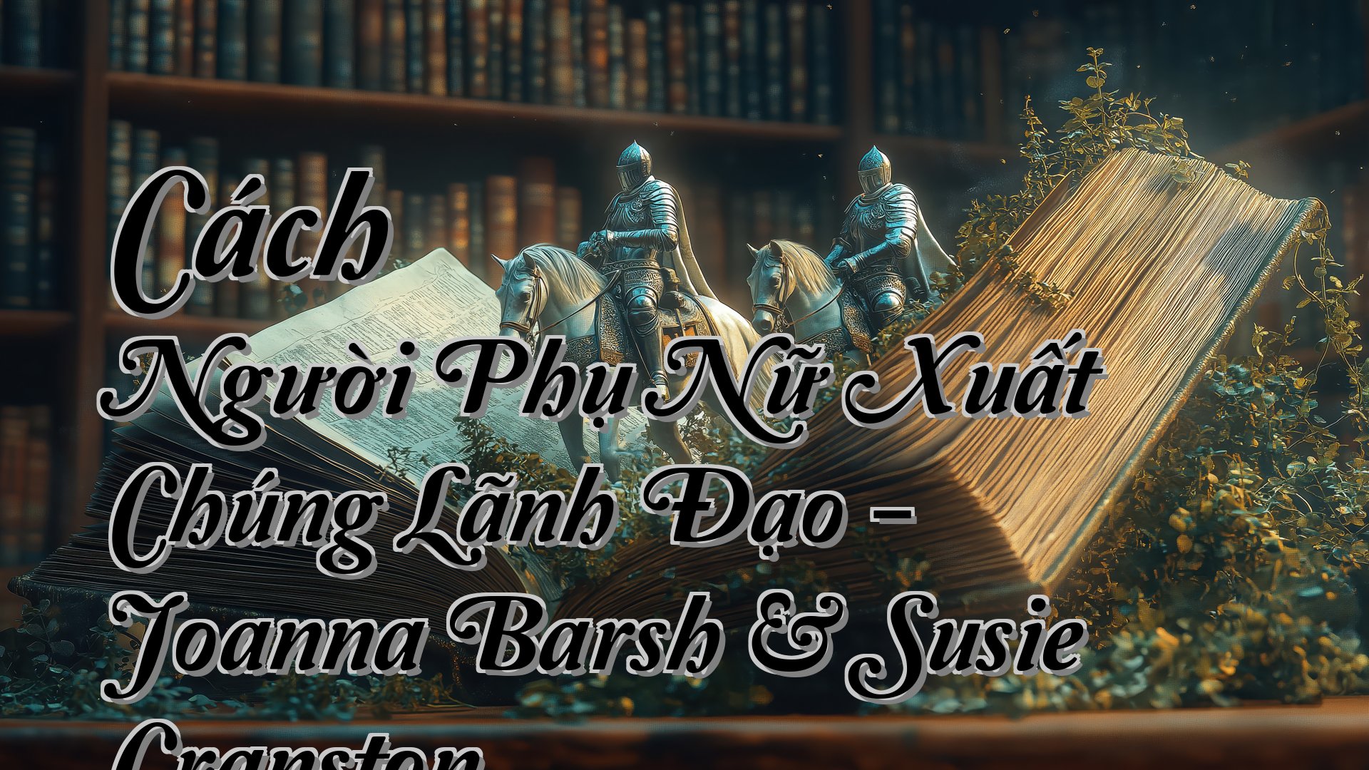cover-Cách Người Phụ Nữ Xuất Chúng Lãnh Đạo - Joanna Barsh & Susie Cranston