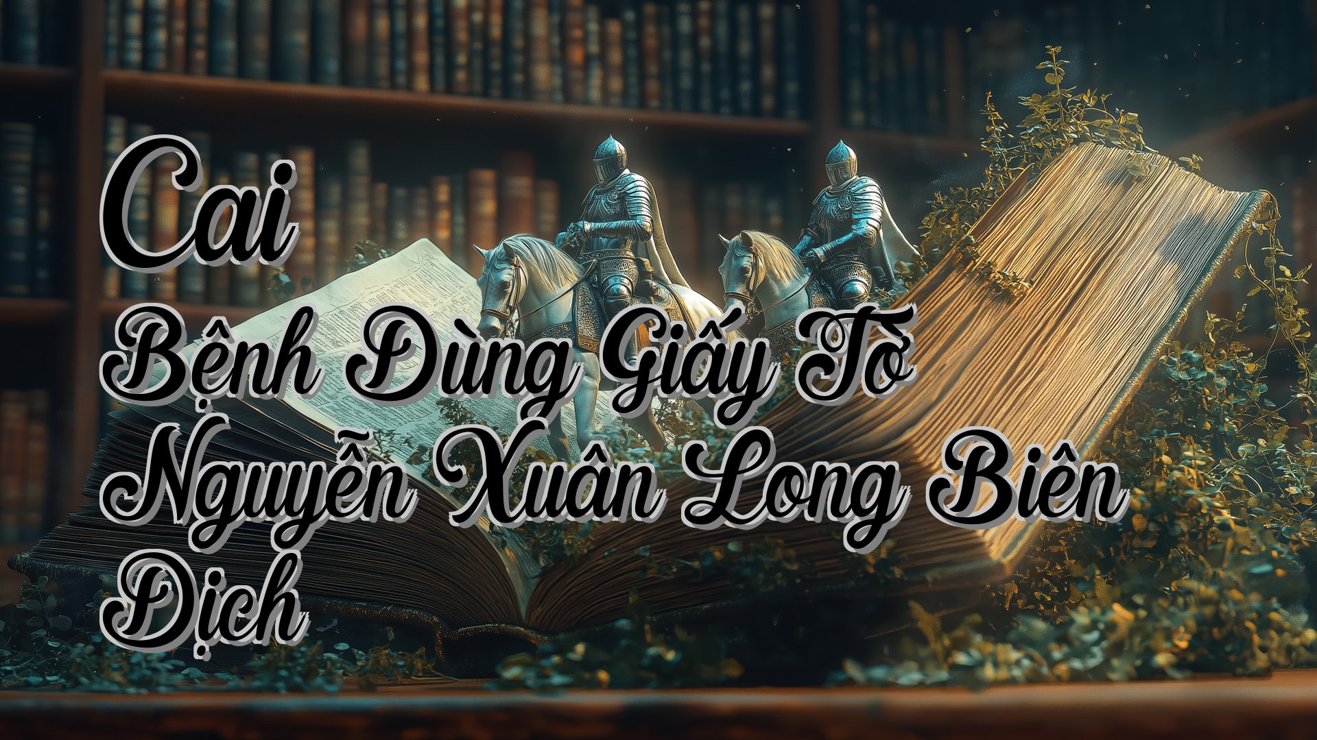 cover-Cai Bệnh Dùng Giấy Tờ Nguyễn Xuân Long Biên Dịch