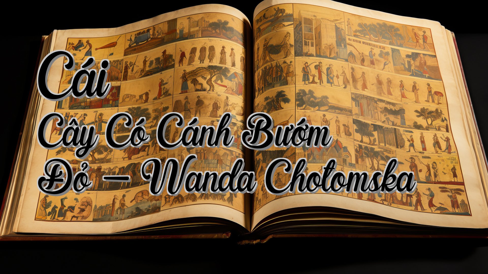 cover-Cái Cây Có Cánh Bướm Đỏ - Wanda Chotomska
