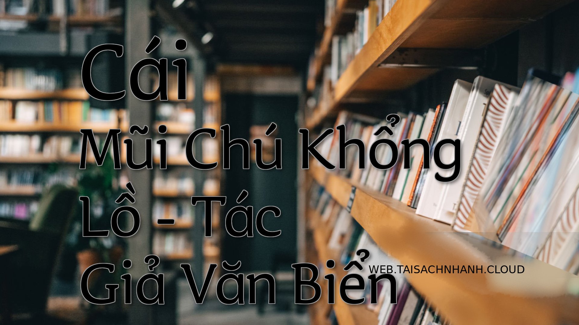 Cover Cai Mui Chu Khong Lo.jpg