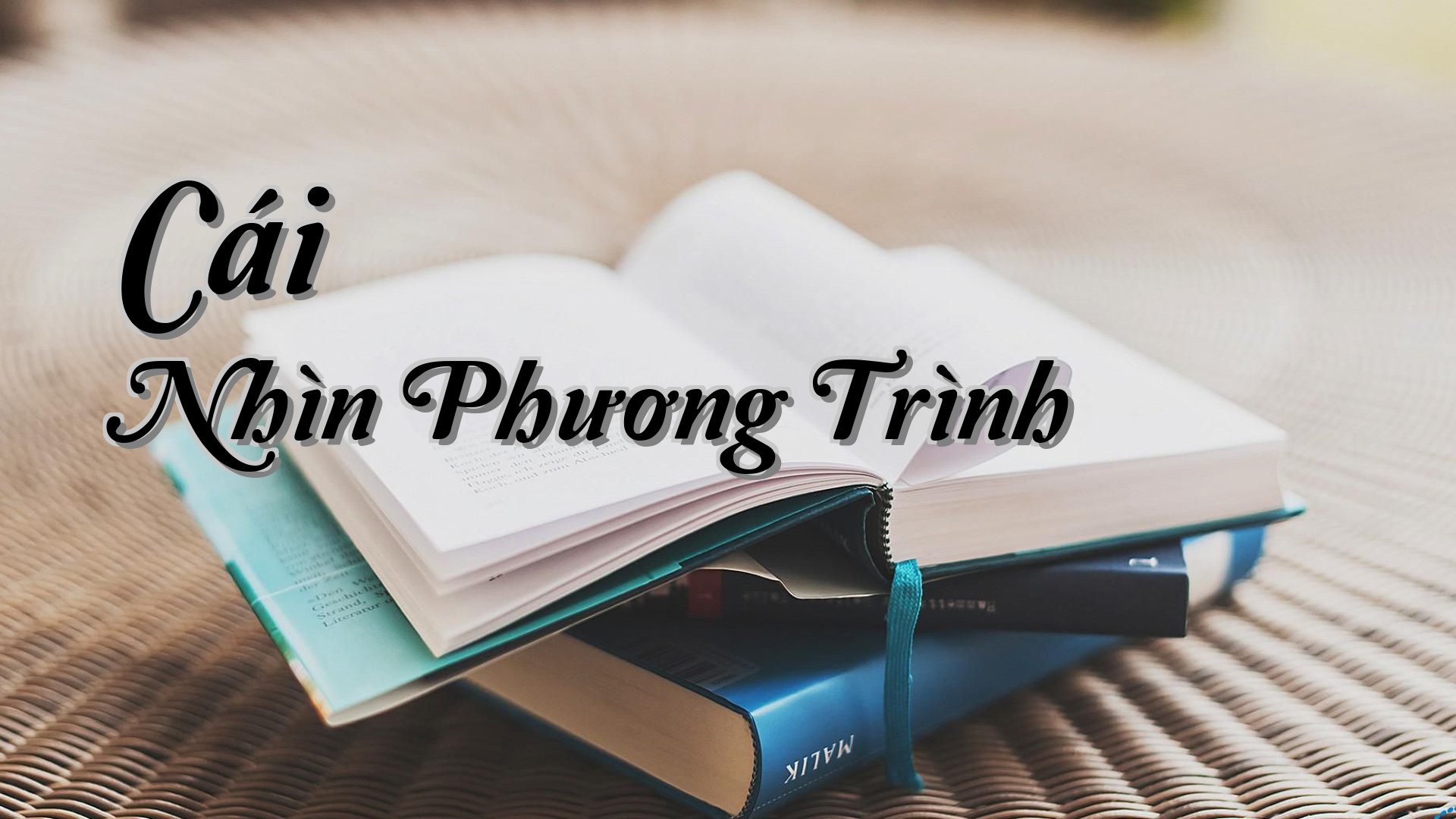 cover-Cái Nhìn Phương Trình