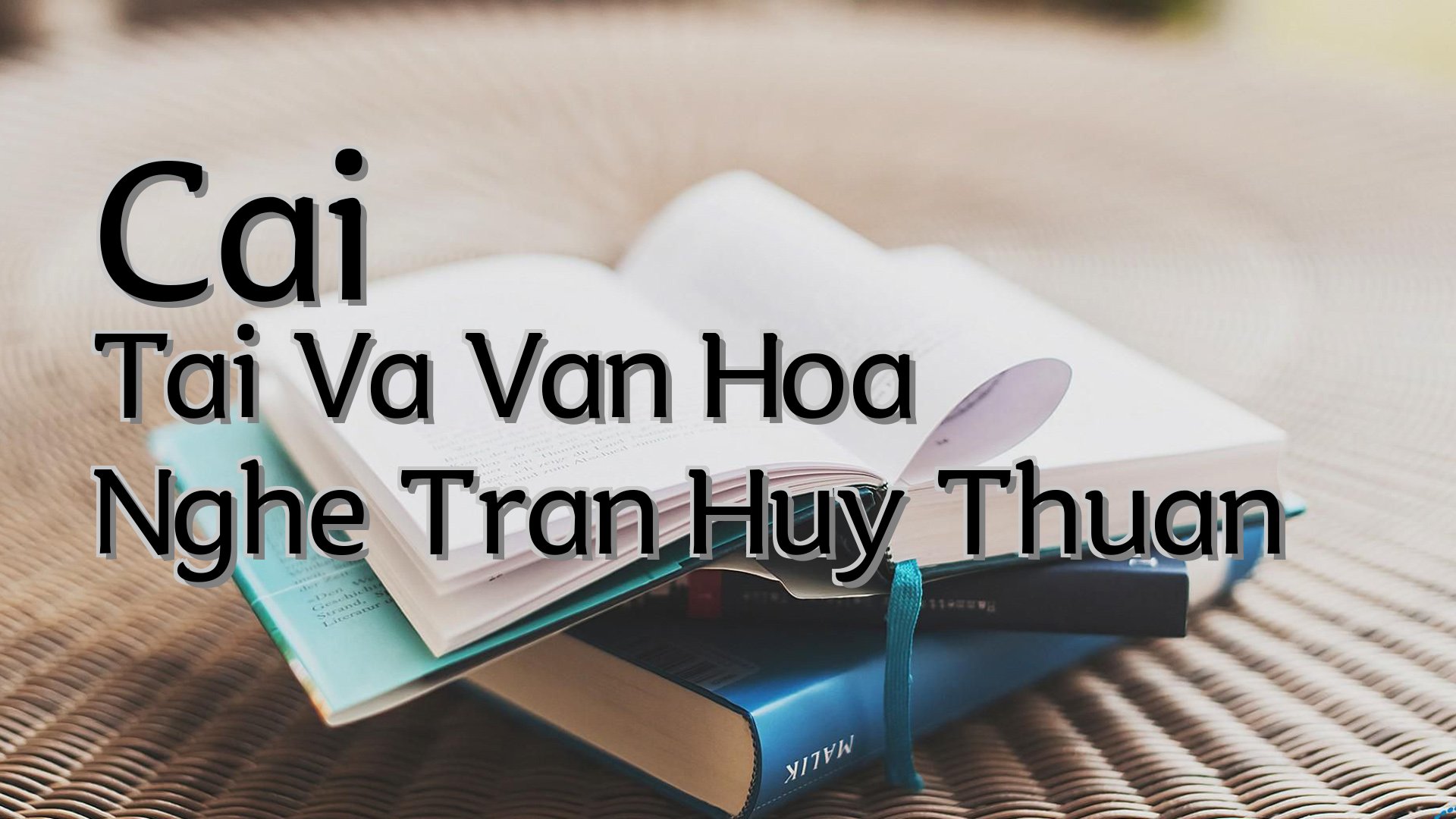 cover-Cai Tai Va Van Hoa Nghe Tran Huy Thuan