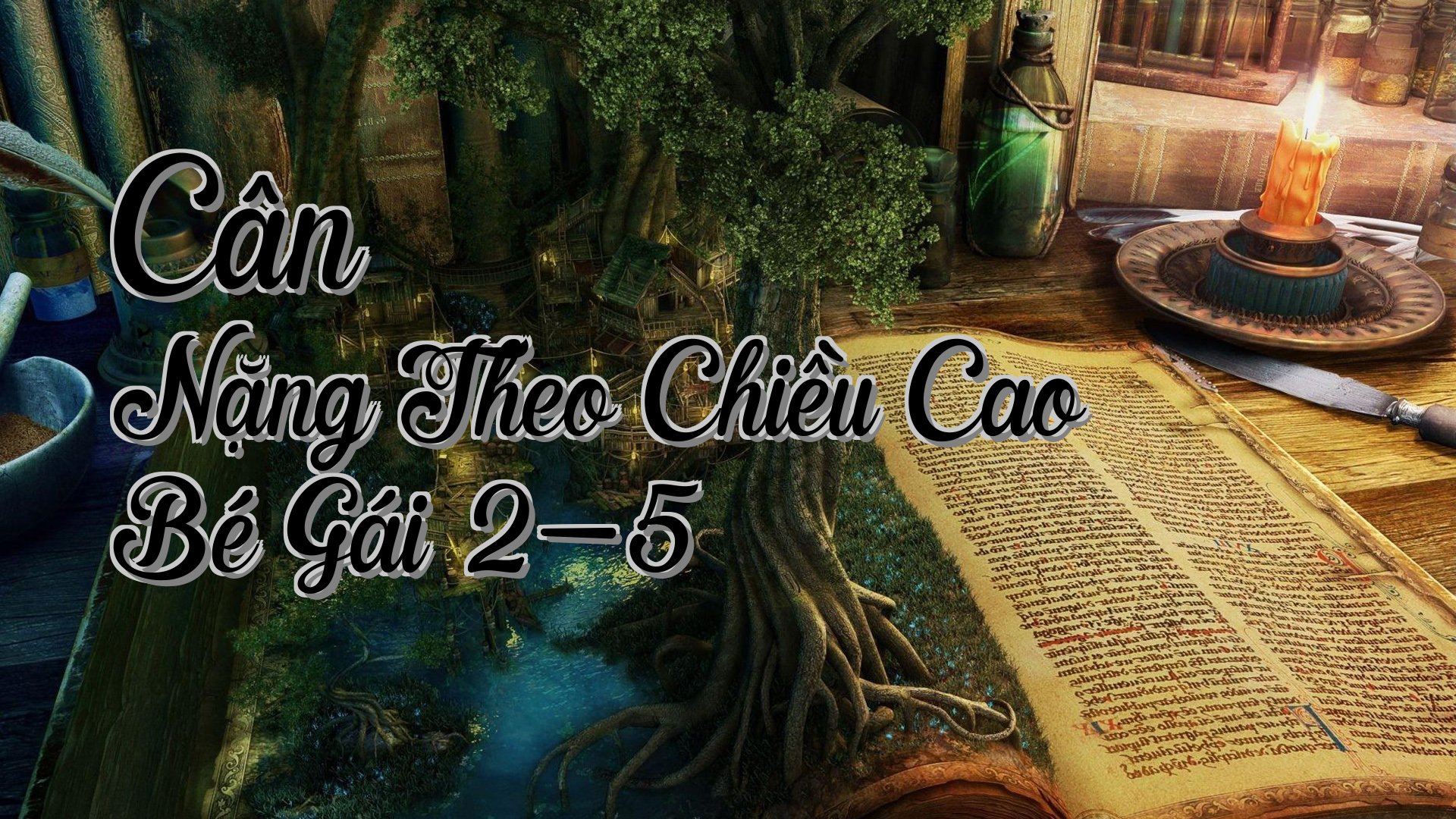 cover-Cân Nặng Theo Chiều Cao Bé Gái 2-5