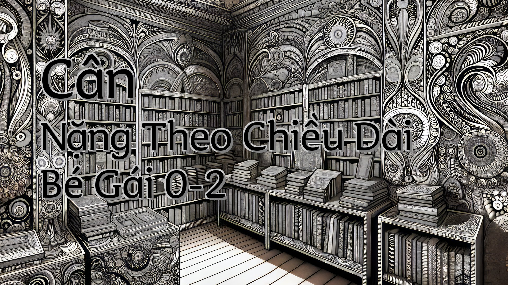 cover-Cân Nặng Theo Chiều Dài Bé Gái 0-2