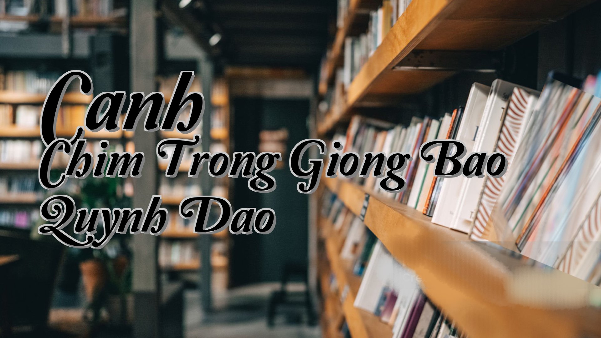 cover-Canh Chim Trong Giong Bao Quynh Dao