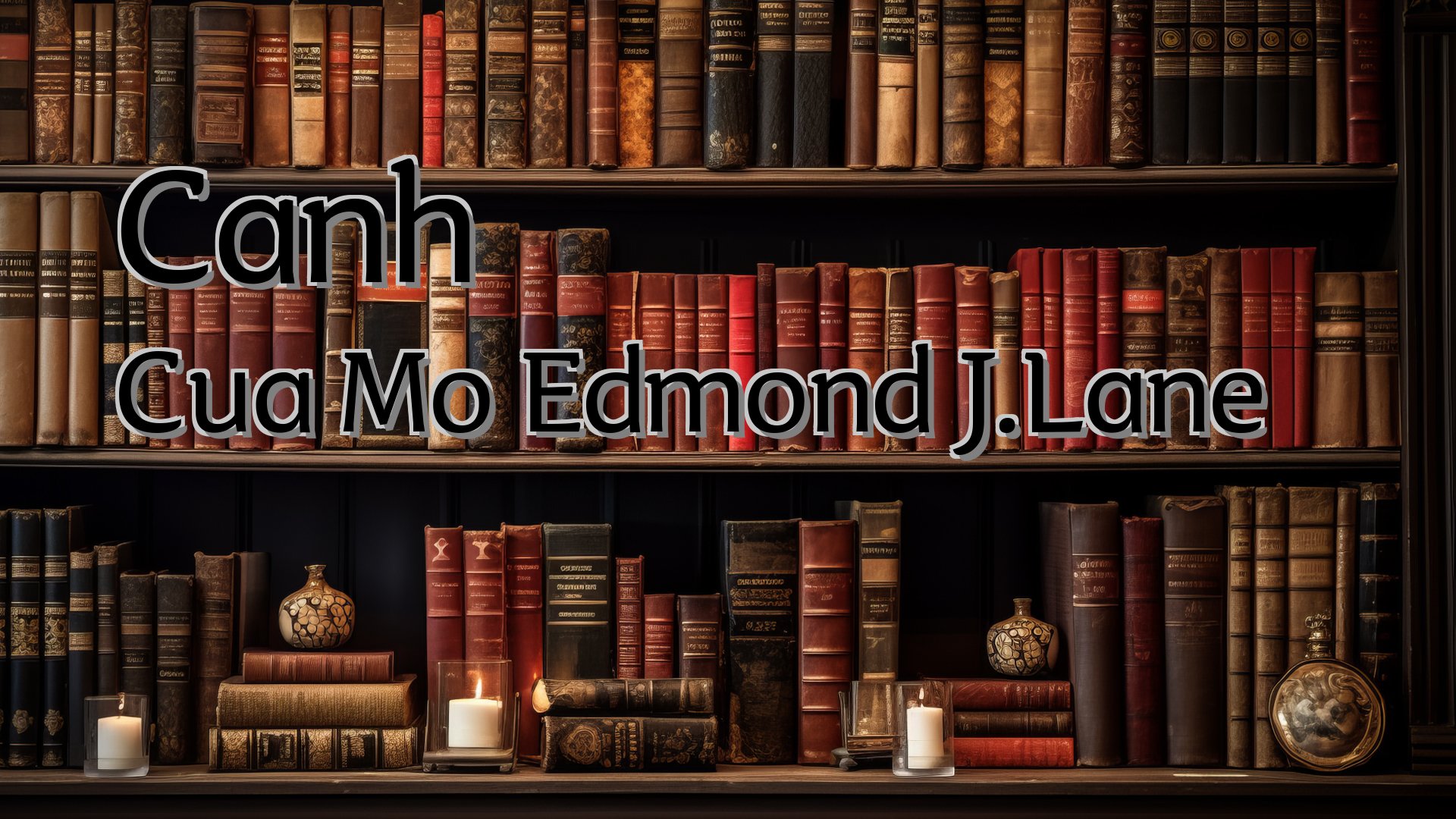 cover-Canh Cua Mo Edmond J.Lane