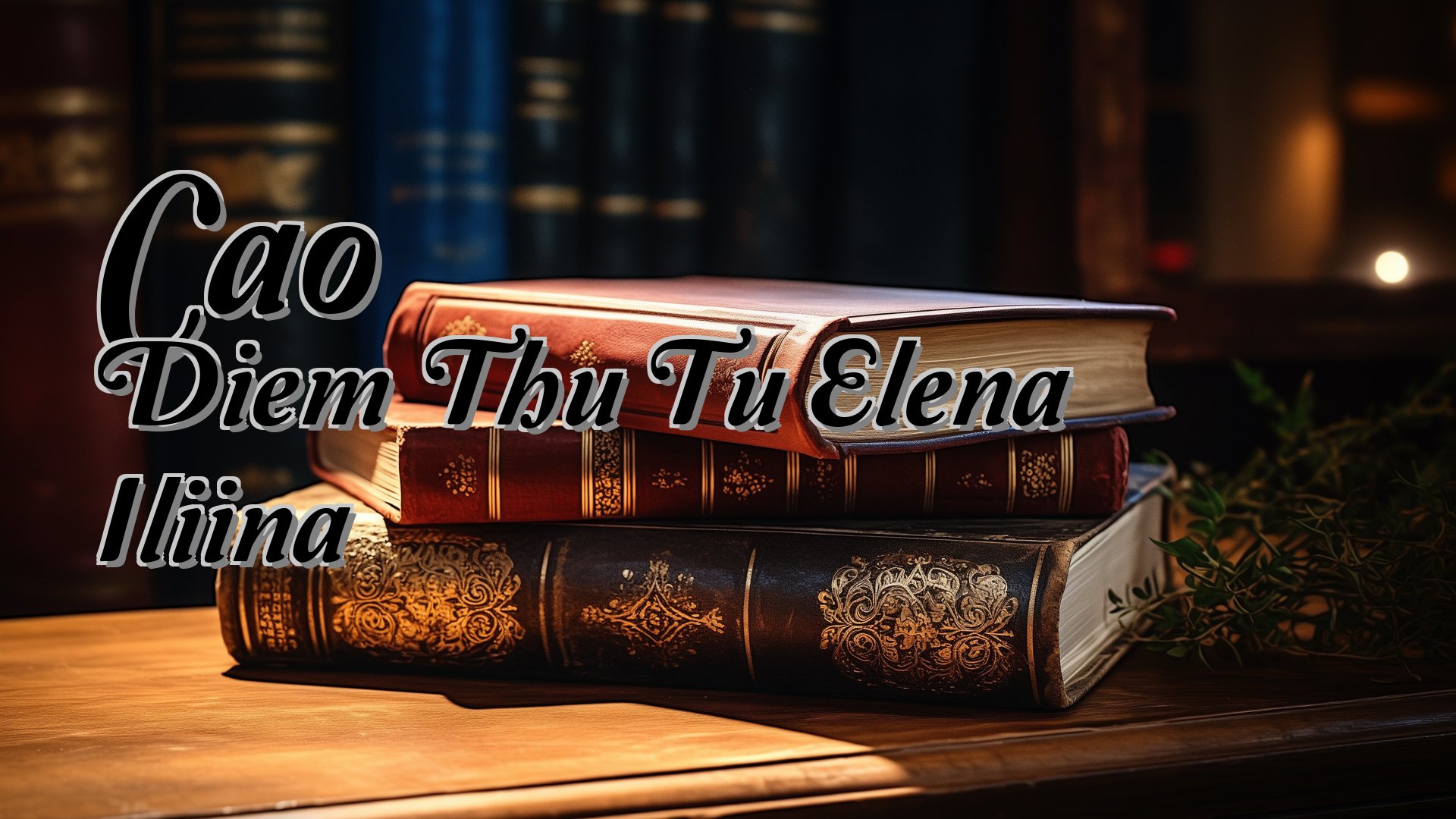 cover-Cao Diem Thu Tu Elena Iliina