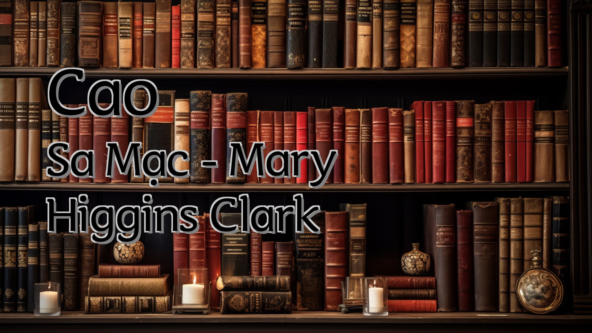 cover-Cao Sa Mạc - Mary Higgins Clark