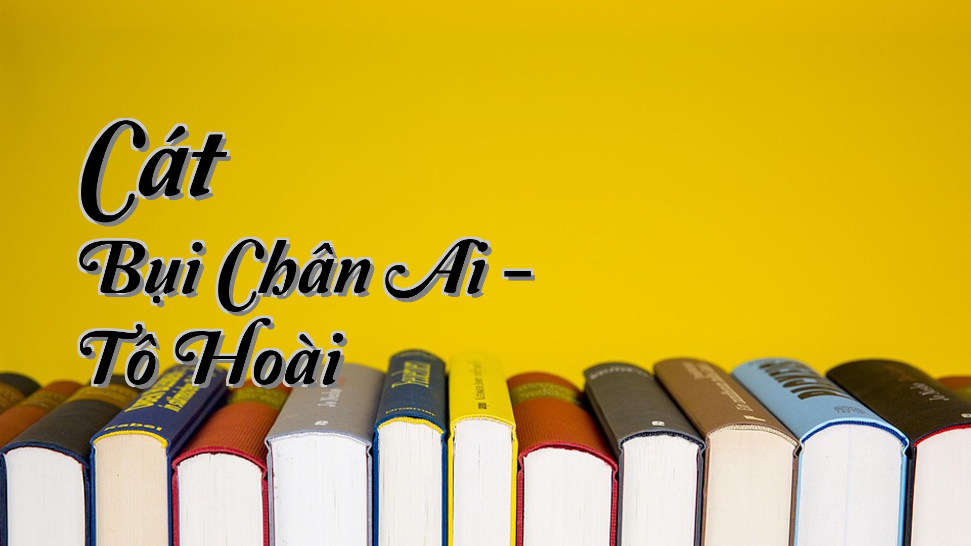 cover-Cát Bụi Chân Ai - Tô Hoài