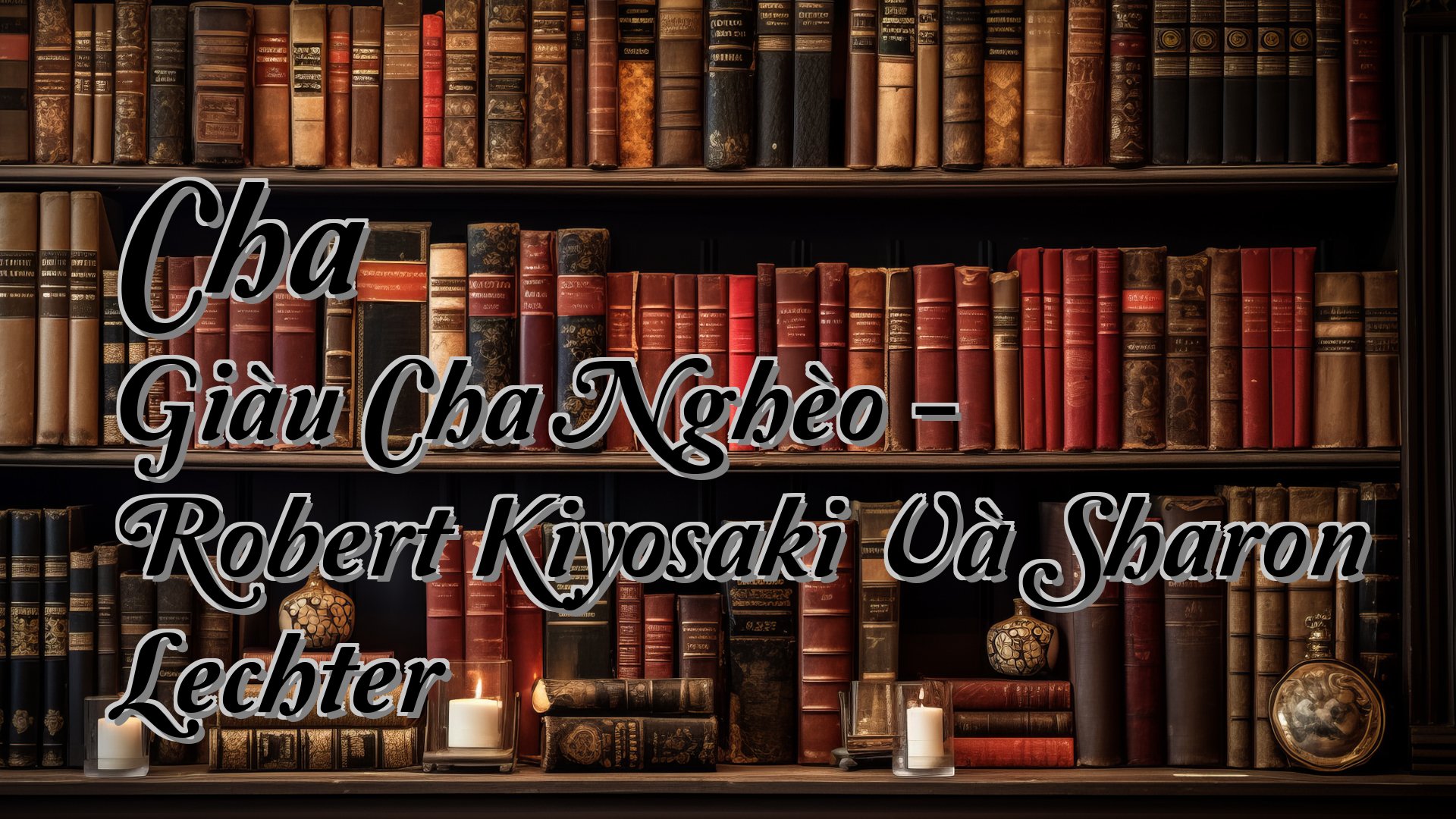 cover-Cha Giàu Cha Nghèo - Robert Kiyosaki Và Sharon Lechter