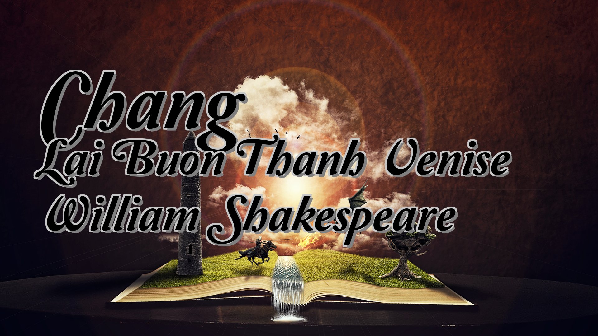 cover-Chang Lai Buon Thanh Venise William Shakespeare