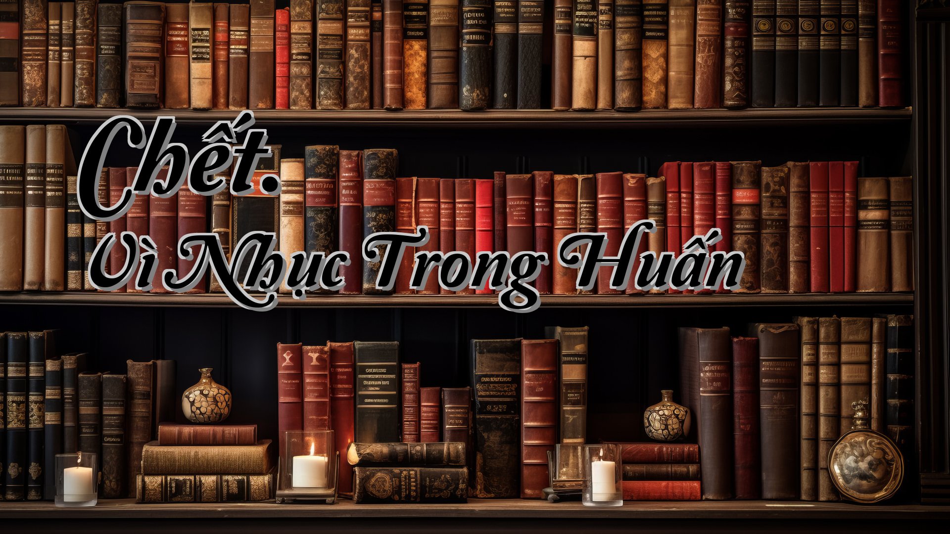 cover-Chết. Vì Nhục Trong Huấn