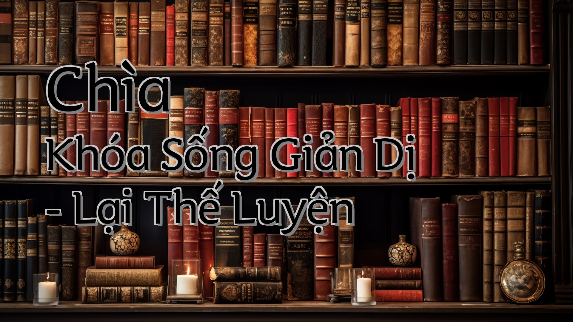 cover-Chìa Khóa Sống Giản Dị - Lại Thế Luyện