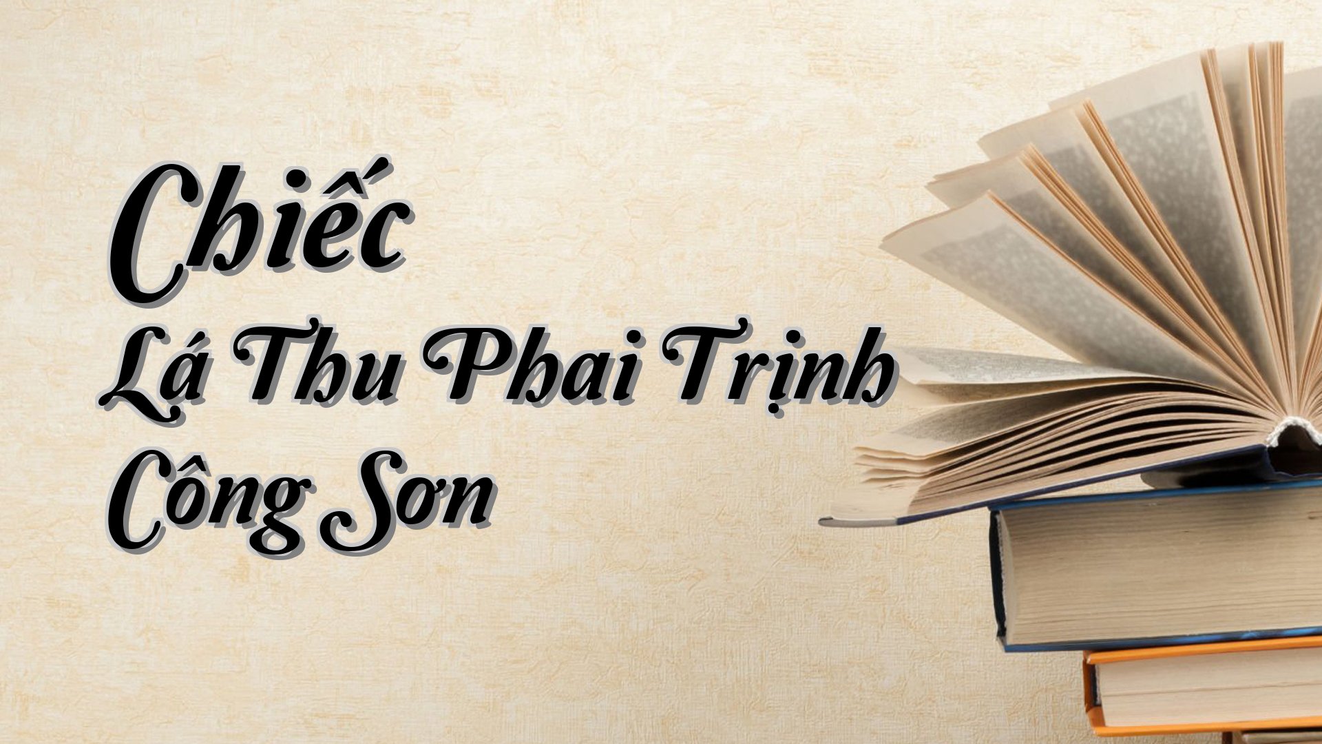 cover-Chiếc Lá Thu Phai Trịnh Công Sơn