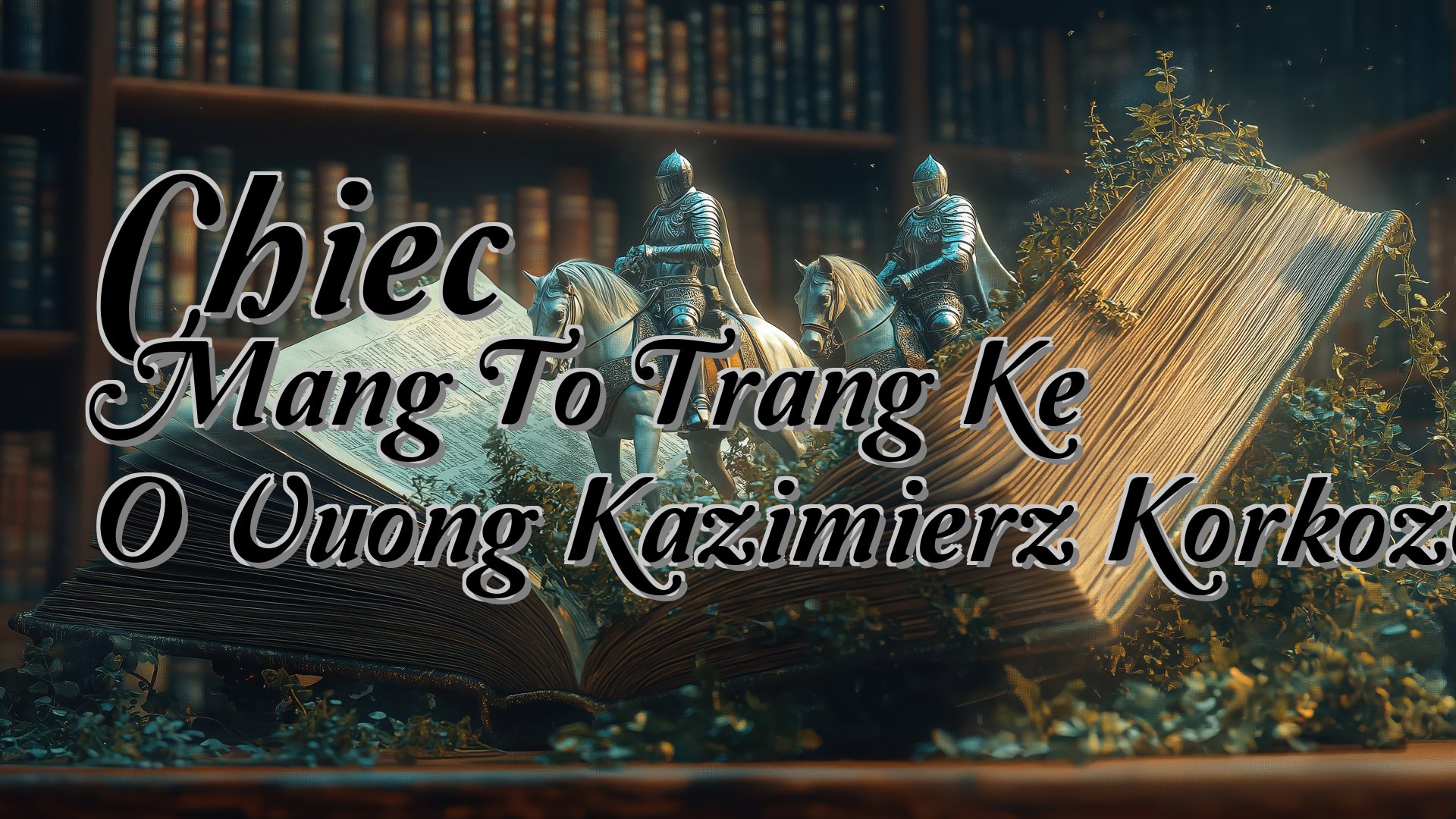 cover-Chiec Mang To Trang Ke O Vuong Kazimierz Korkozowicz