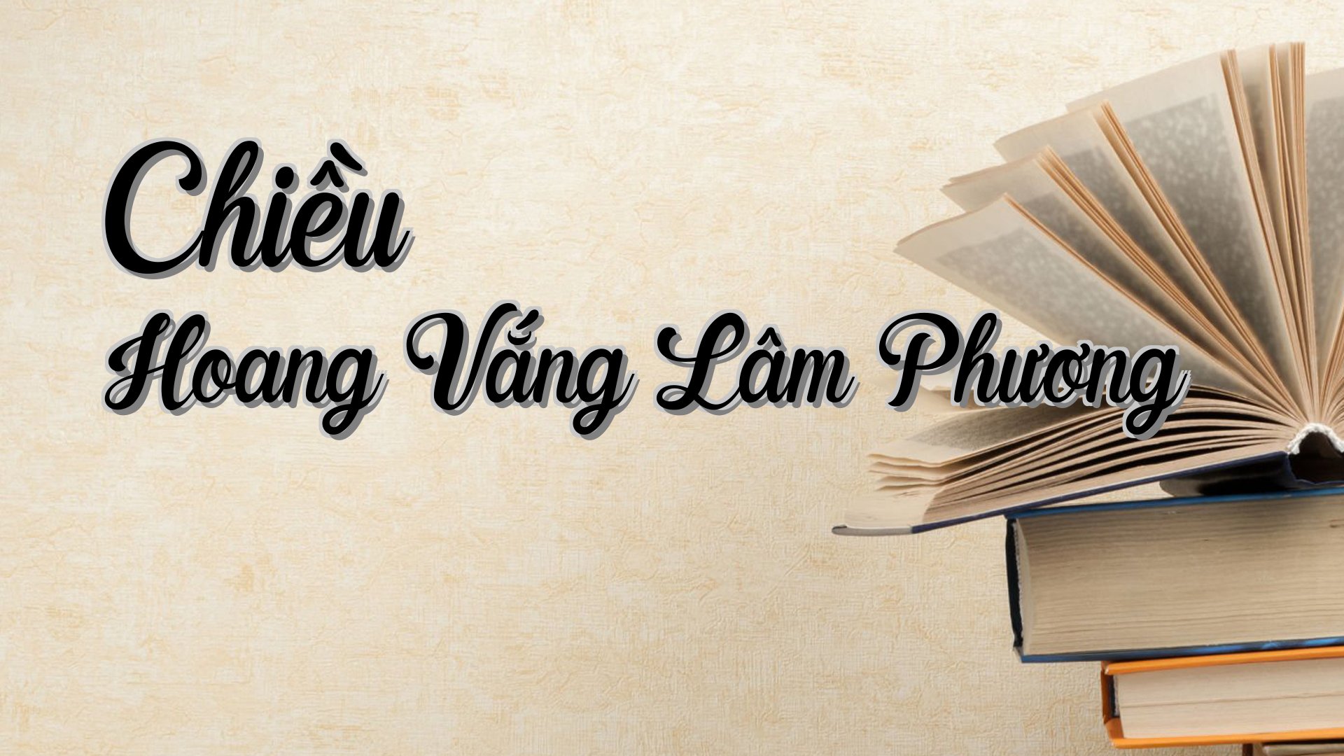 cover-Chiều Hoang Vắng Lâm Phương