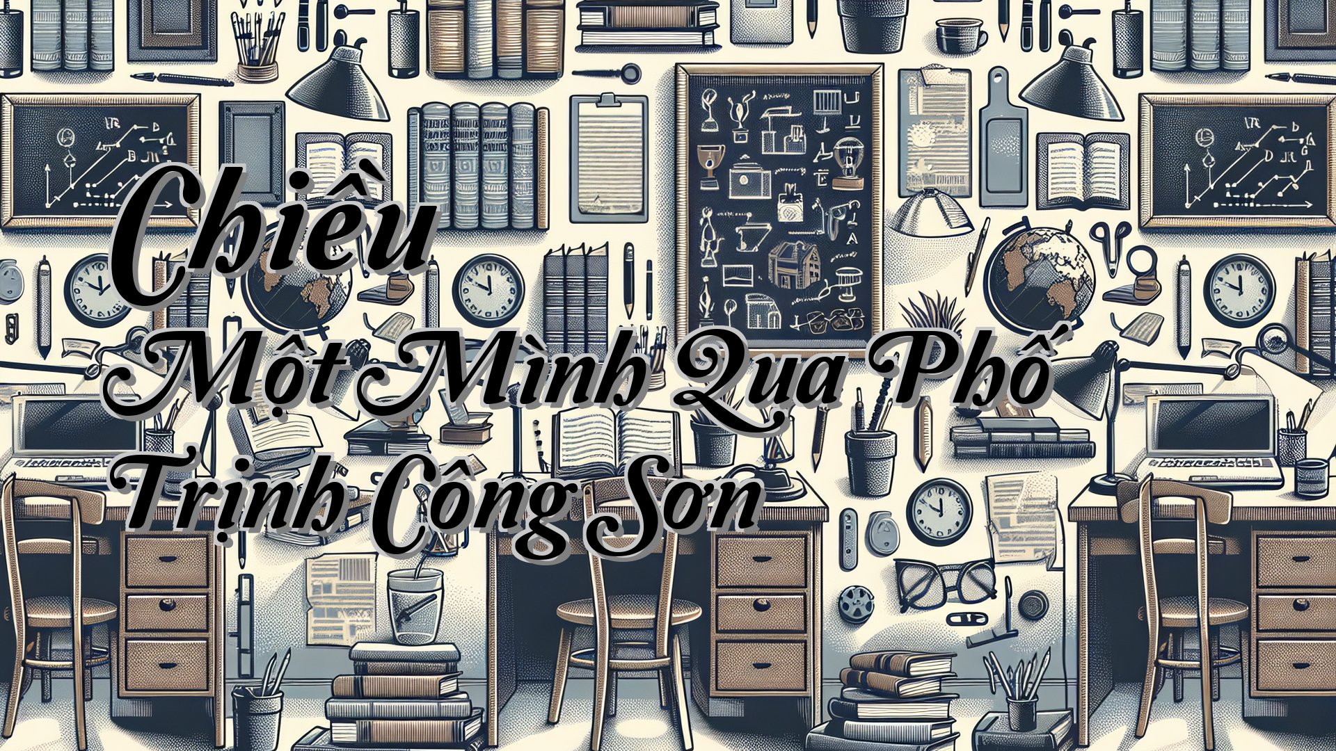 cover-Chiều Một Mình Qua Phố Trịnh Công Sơn