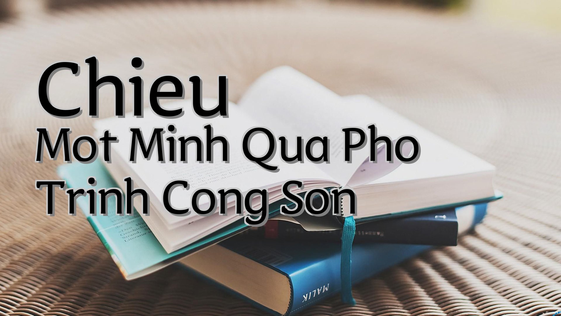 cover-Chieu Mot Minh Qua Pho Trinh Cong Son
