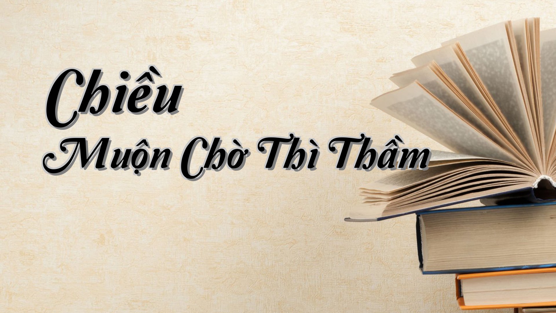 cover-Chiều Muộn Chờ Thì Thầm