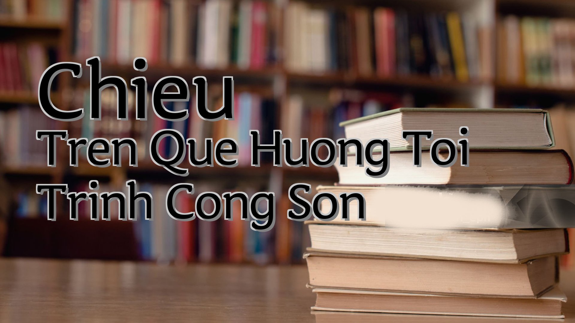 cover-Chieu Tren Que Huong Toi Trinh Cong Son