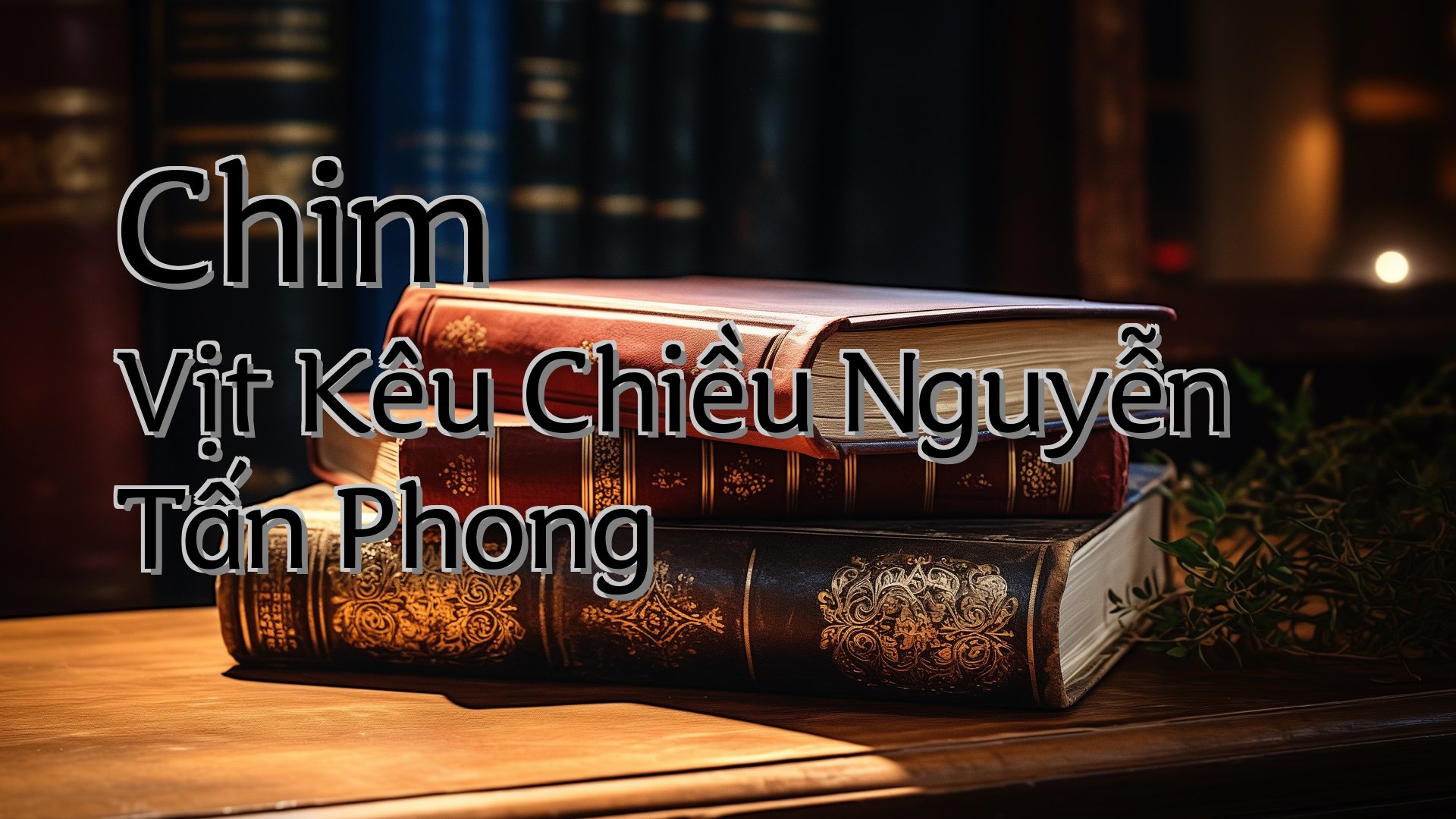 cover-Chim Vịt Kêu Chiều Nguyễn Tấn Phong
