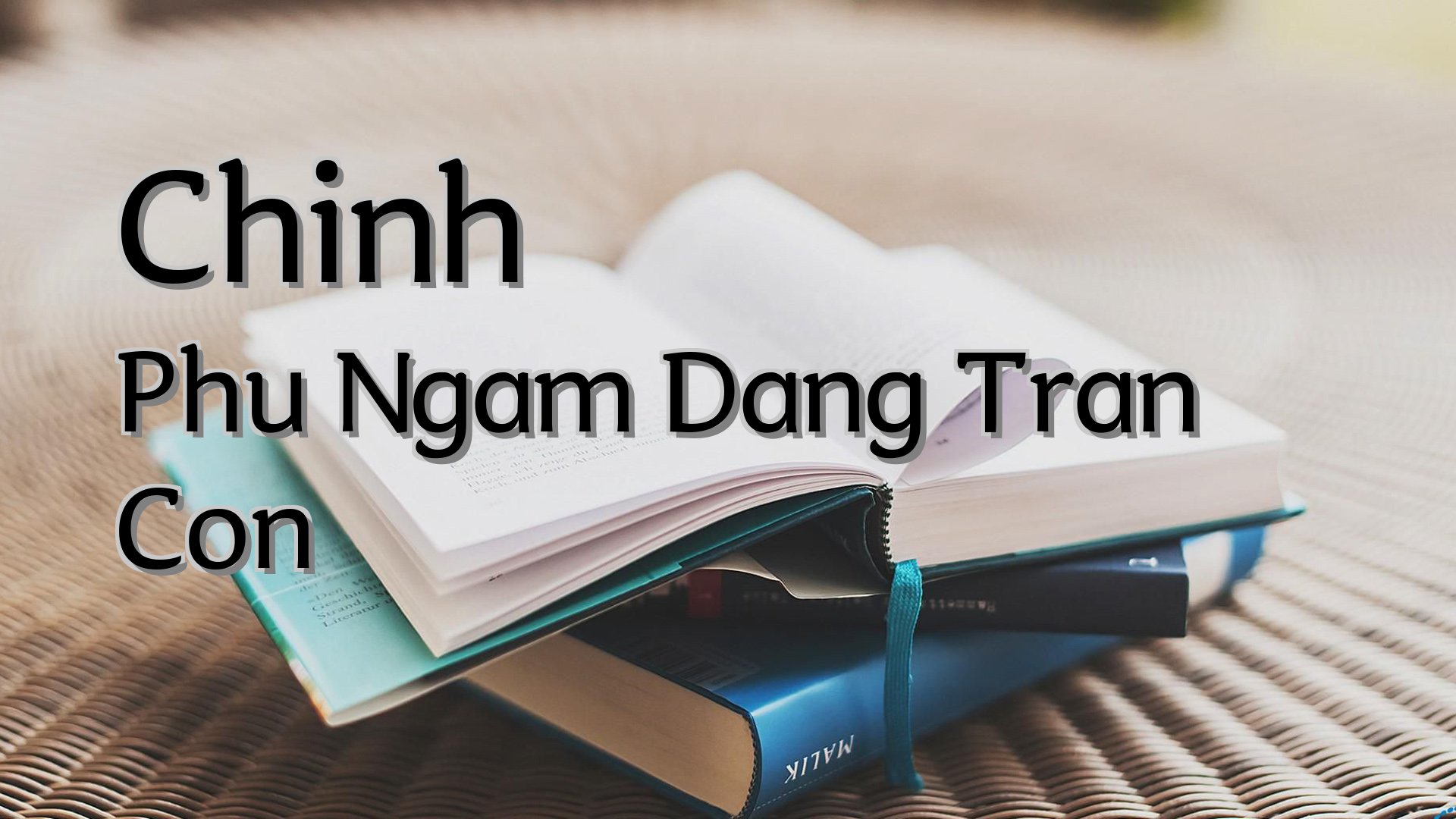 Cover image for Chinh Phu Ngam Dang Tran Con