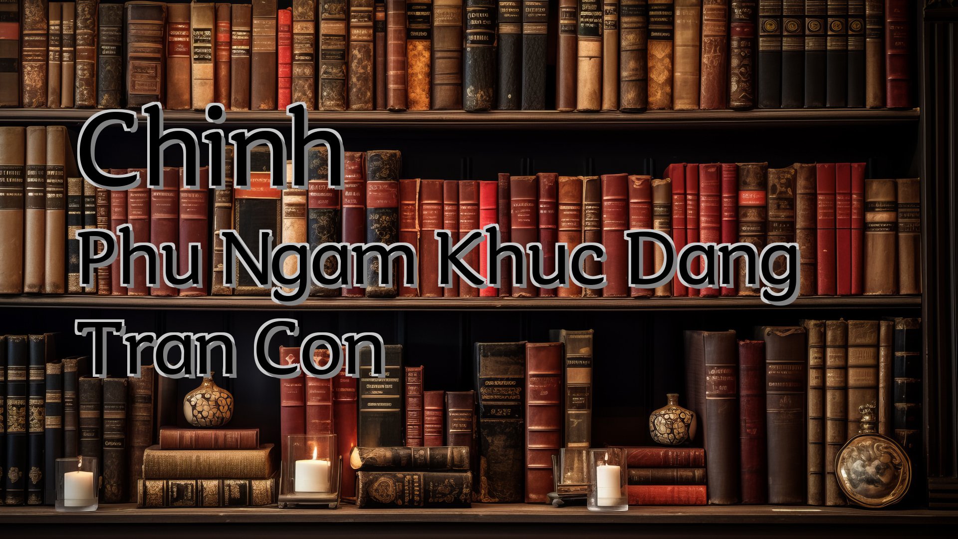 Cover image for Chinh Phu Ngam Khuc Dang Tran Con