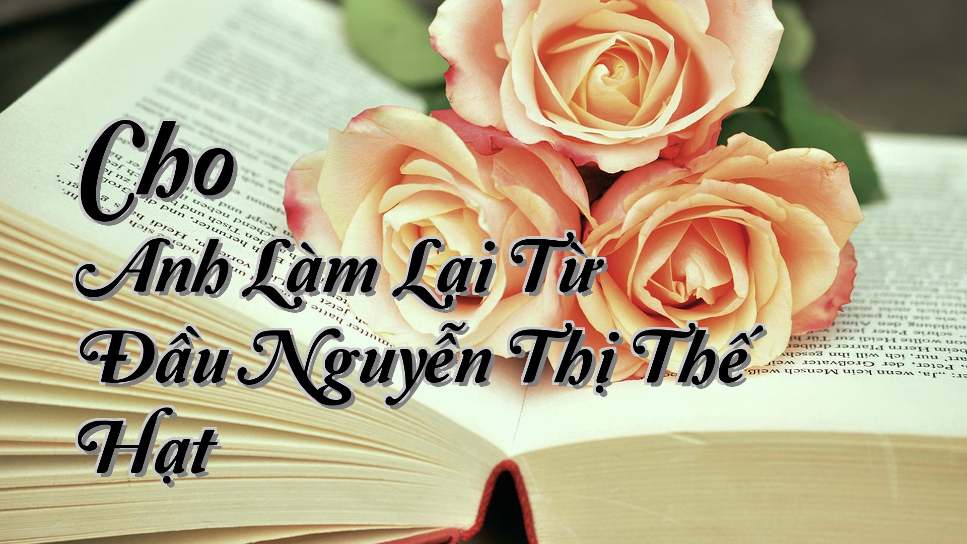 cover-Cho Anh Làm Lại Từ Đầu Nguyễn Thị Thế Hạt