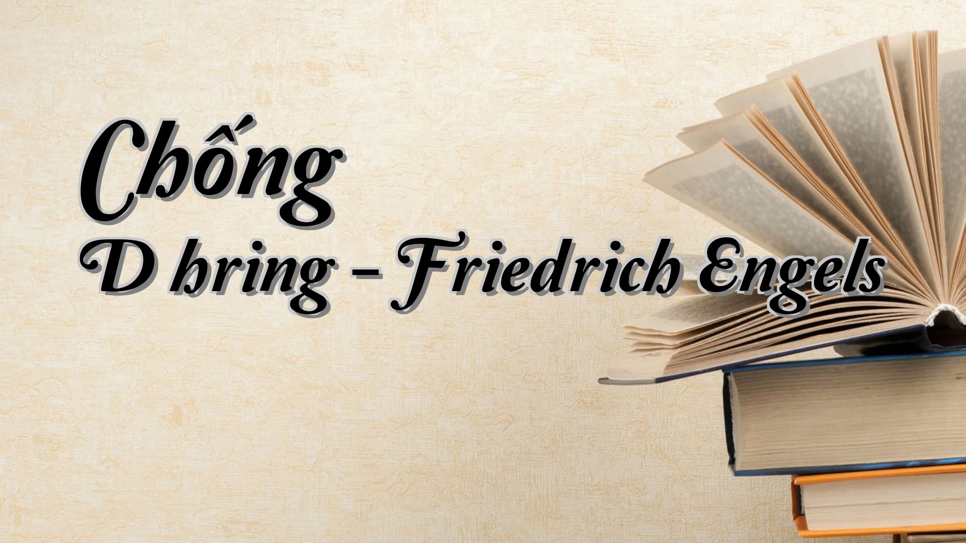cover-Chống Dühring - Friedrich Engels