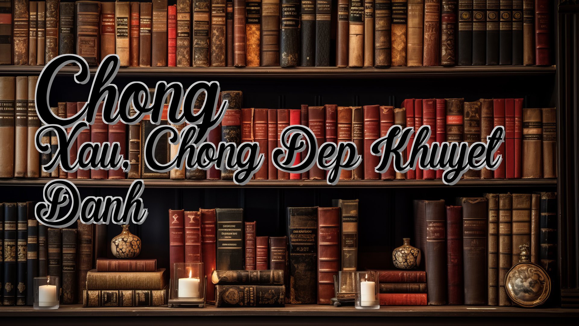 cover-Chong Xau, Chong Dep Khuyet Danh