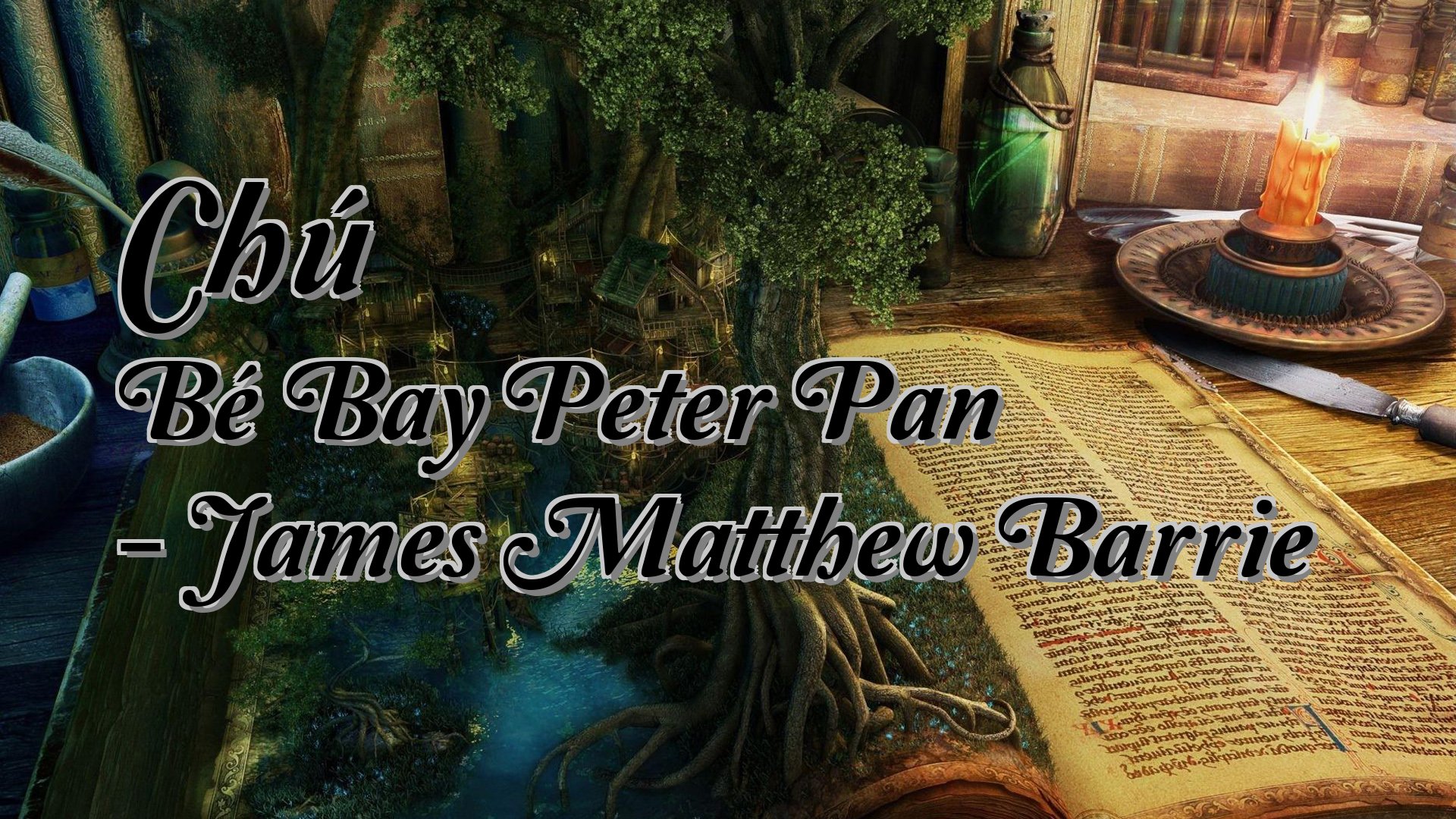 cover-Chú Bé Bay Peter Pan - James Matthew Barrie
