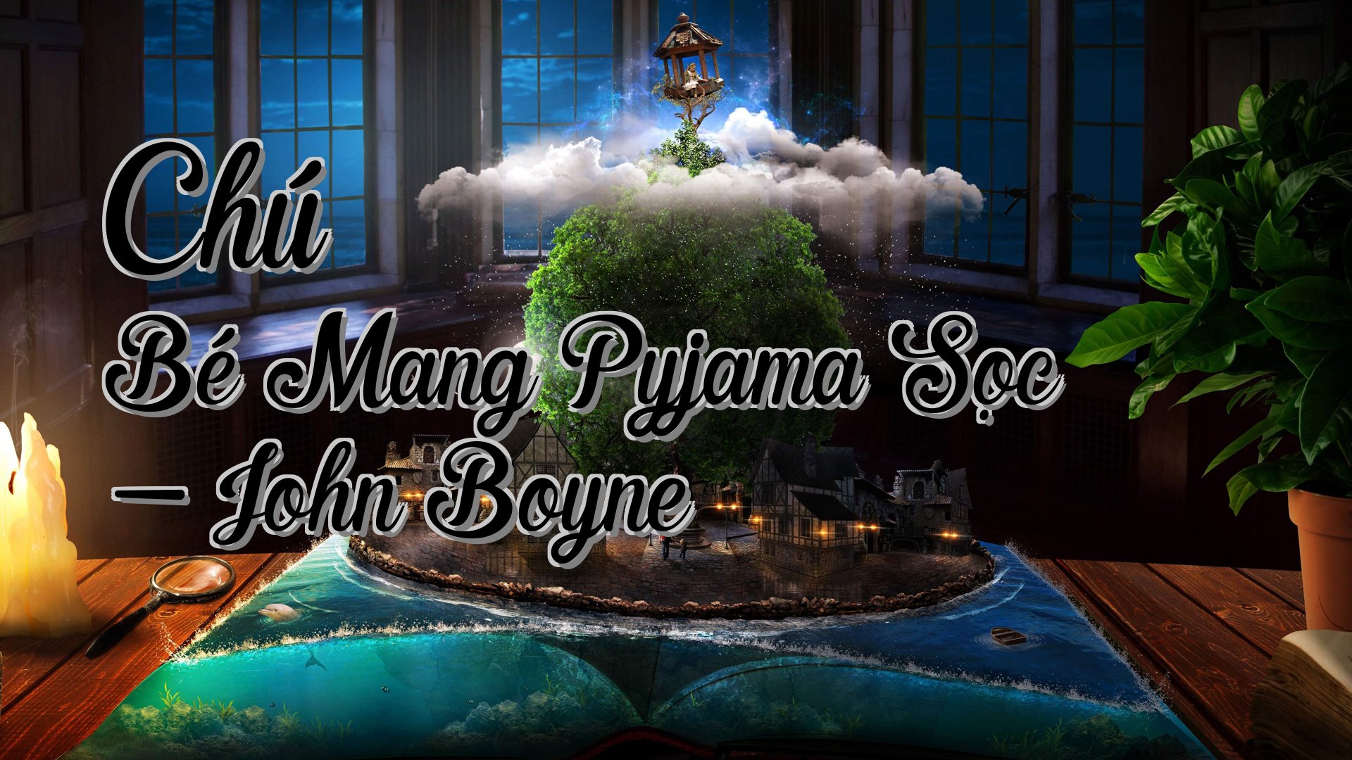 cover-Chú Bé Mang Pyjama Sọc - John Boyne