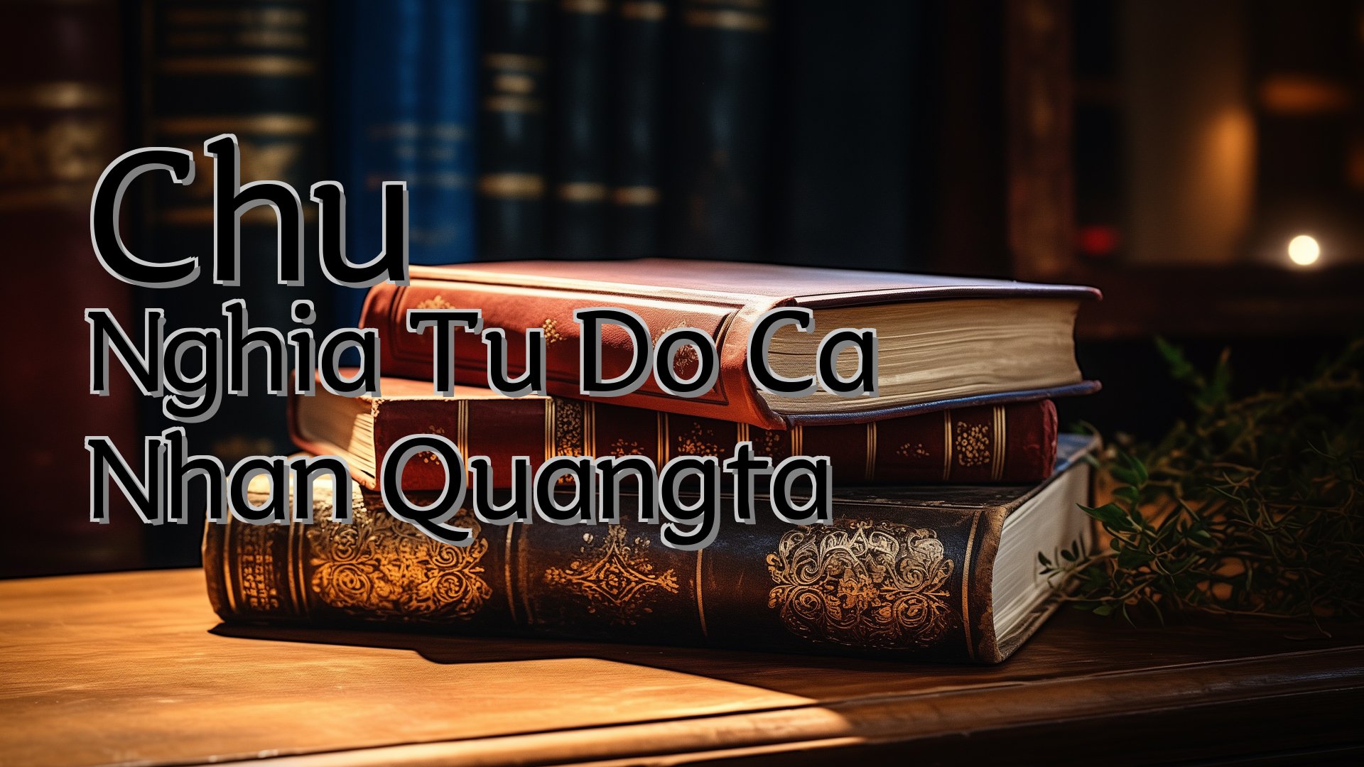 cover-Chu Nghia Tu Do Ca Nhan Quangta