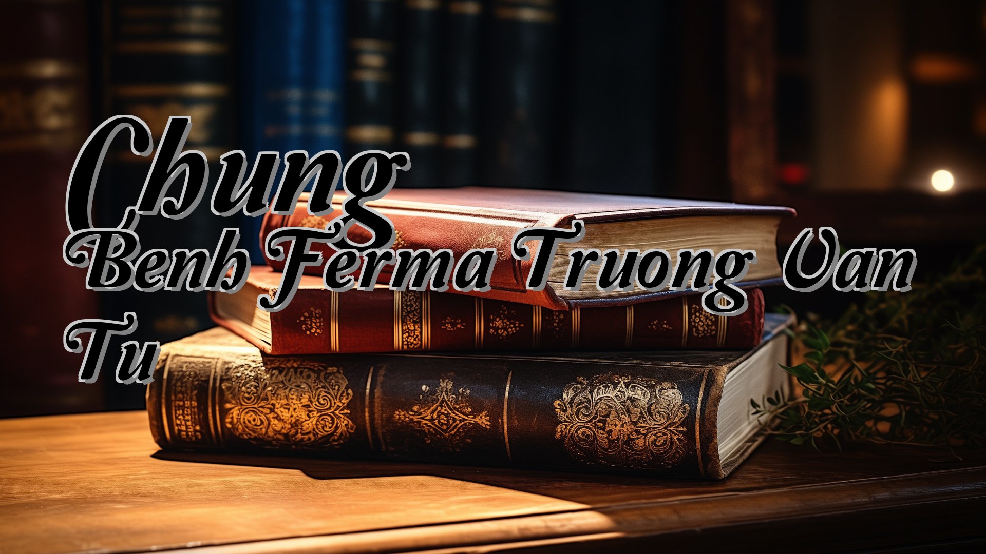 cover-Chung Benh Ferma Truong Van Tu