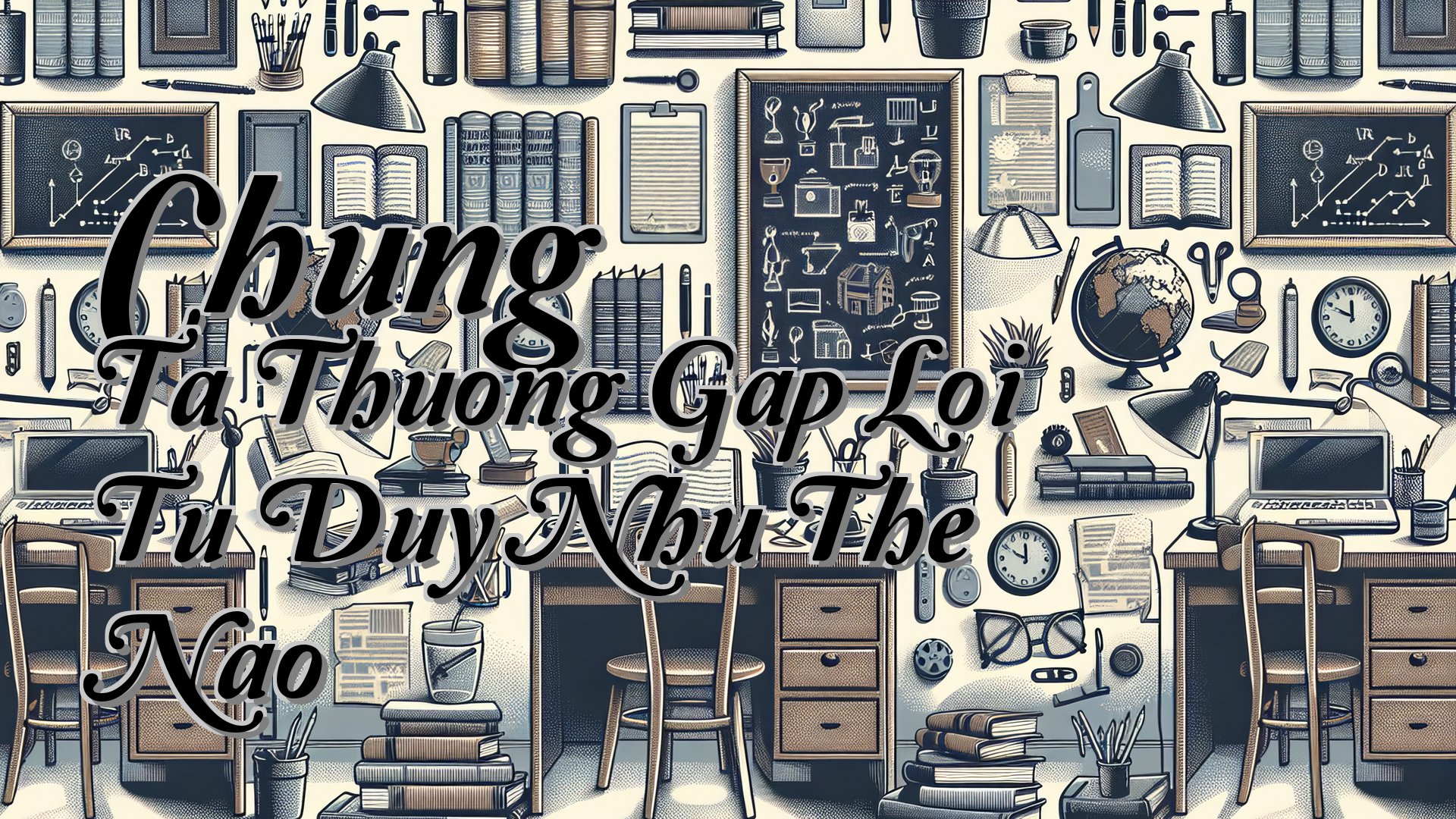 cover-Chung Ta Thuong Gap Loi Tu Duy Nhu The Nao