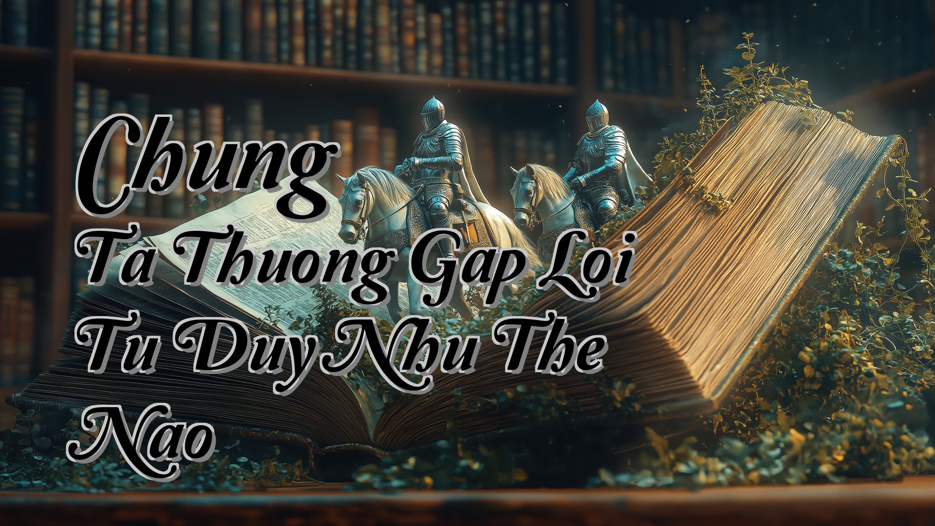 Cover image for Chung Ta Thuong Gap Loi Tu Duy Nhu The Nao