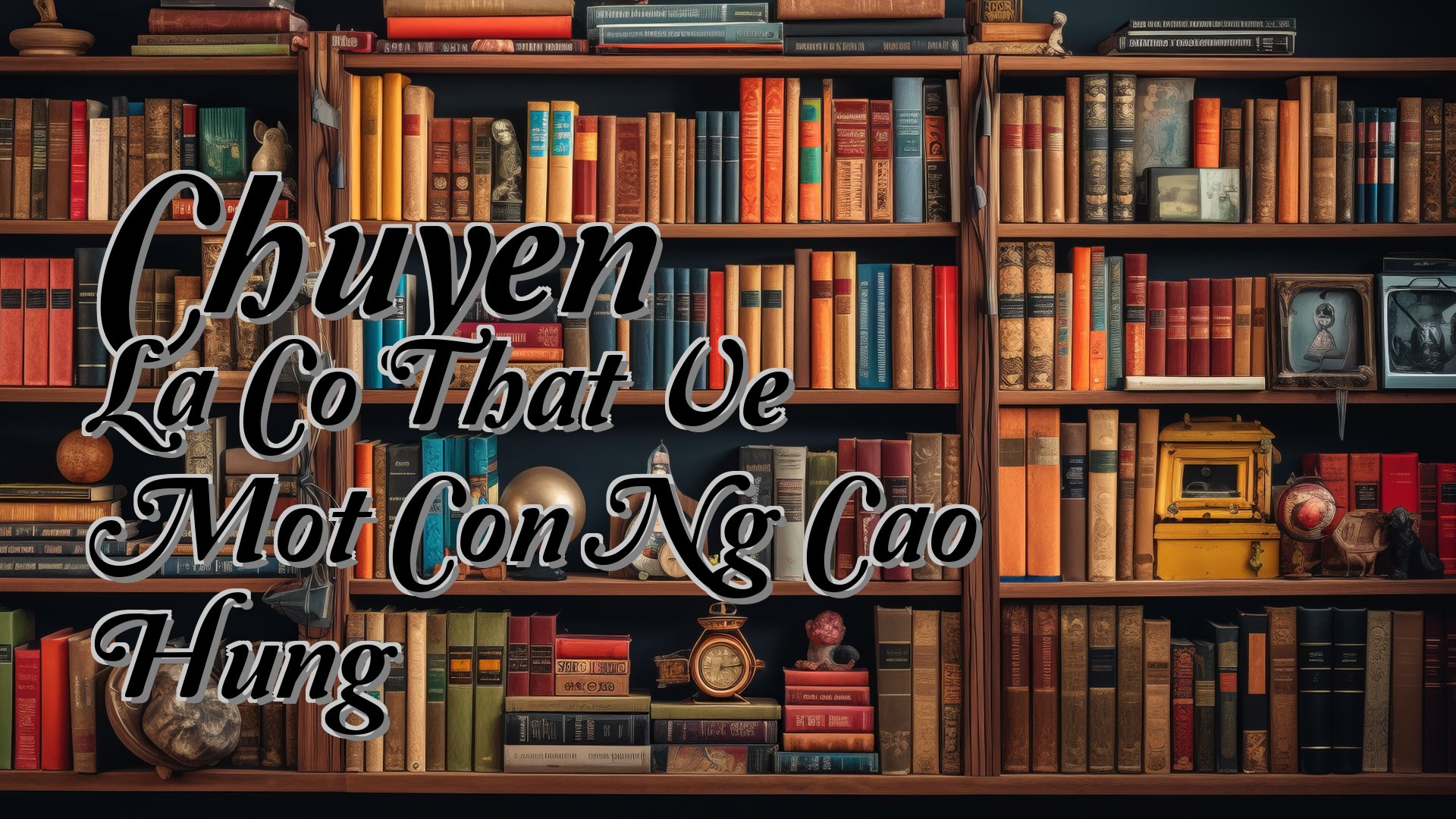 cover-Chuyen La Co That Ve Mot Con Ng Cao Hung