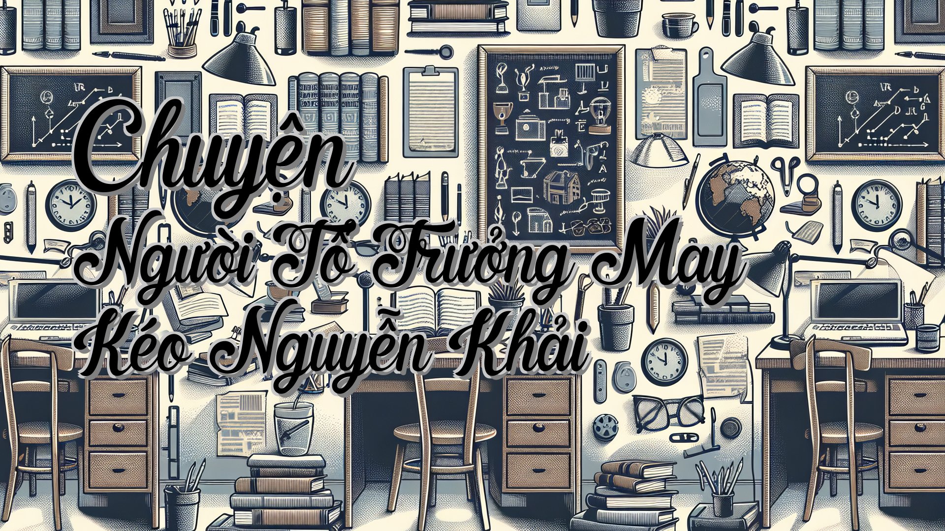 cover-Chuyện Người Tổ Trưởng May Kéo Nguyễn Khải