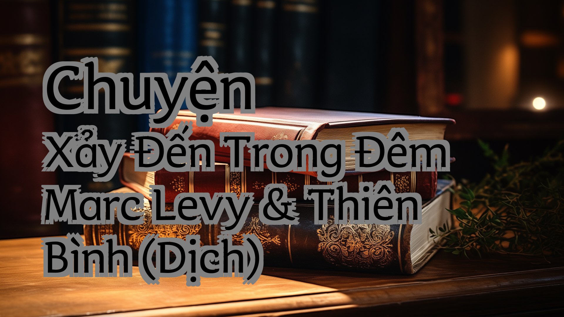 Cover image for Chuyện Xảy Đến Trong Đêm Marc Levy & Thiên Bình (Dịch)