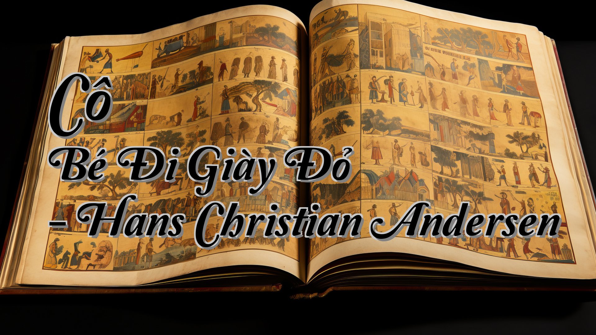 cover-Cô Bé Đi Giày Đỏ - Hans Christian Andersen