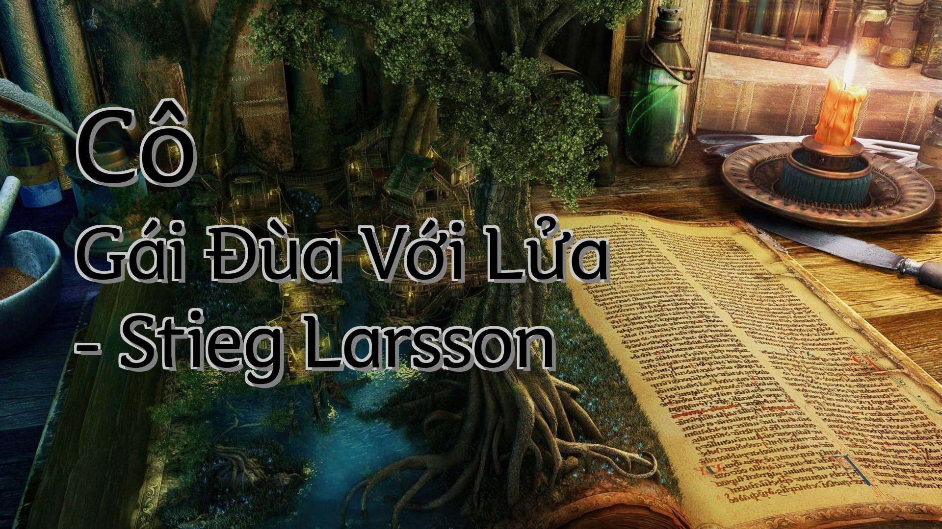 cover-Cô Gái Đùa Với Lửa - Stieg Larsson