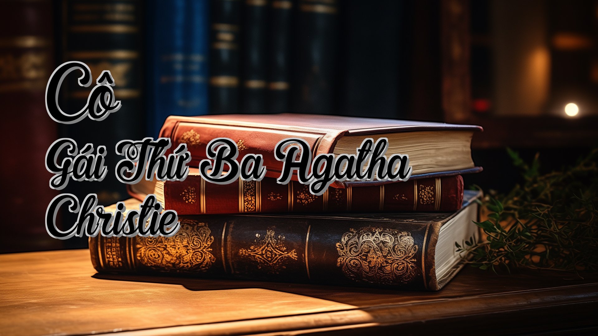 cover-Cô Gái Thứ Ba Agatha Christie