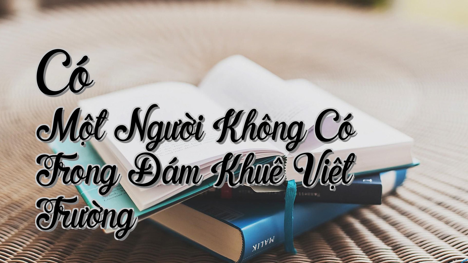 cover-Có Một Người Không Có Trong Đám Khuê Việt Trường