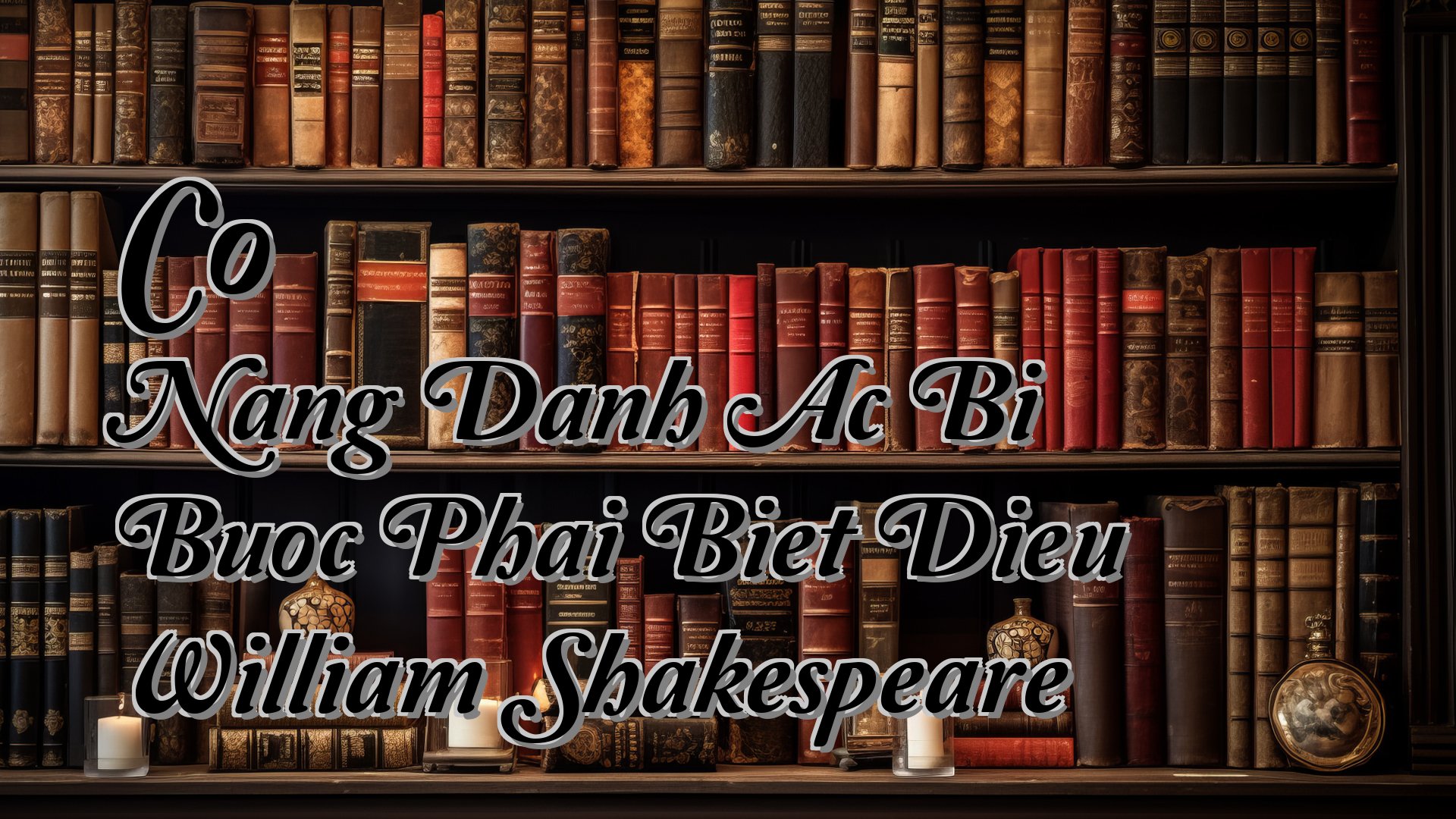 cover-Co Nang Danh Ac Bi Buoc Phai Biet Dieu William Shakespeare