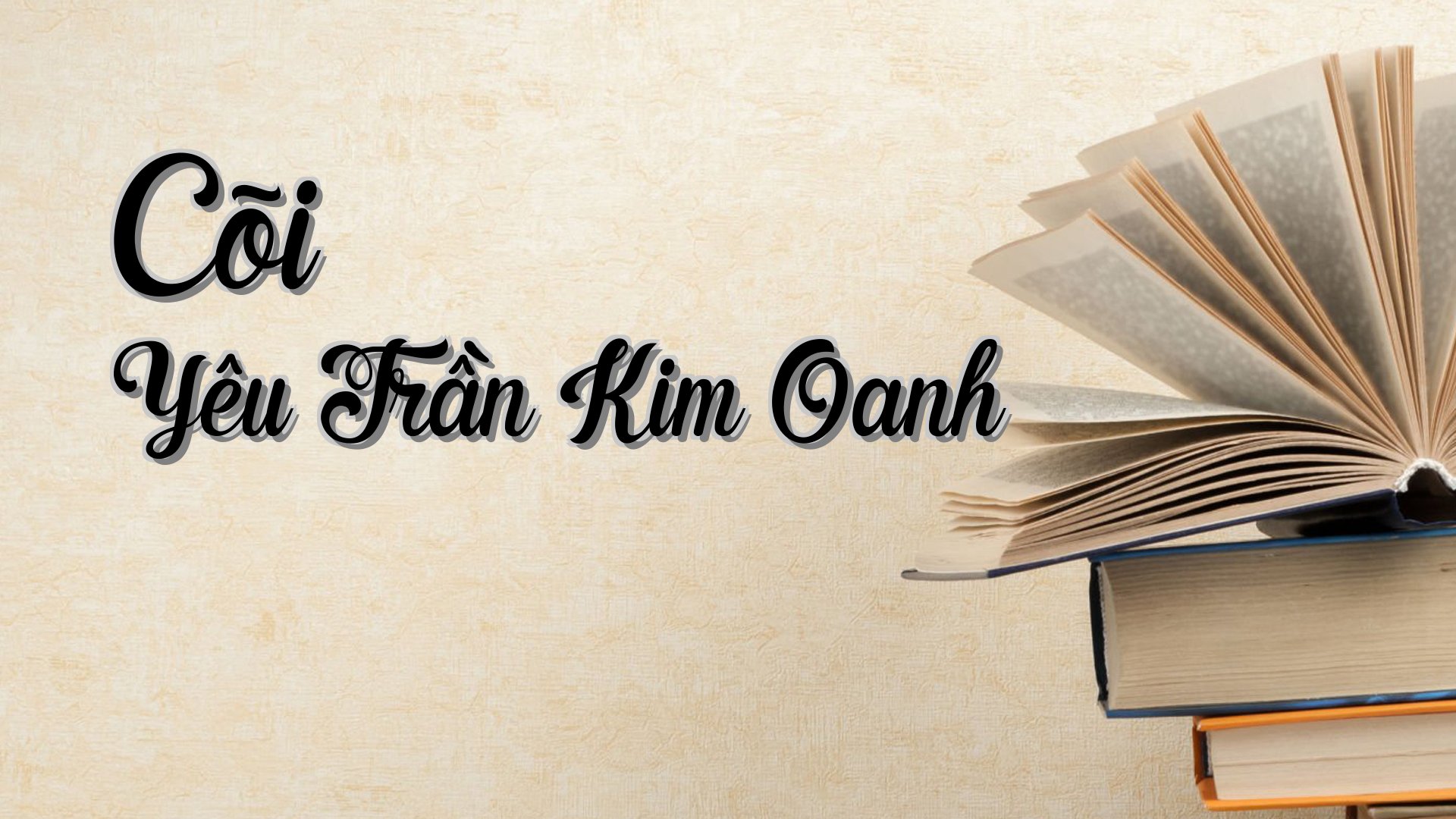 cover-Cõi Yêu Trần Kim Oanh