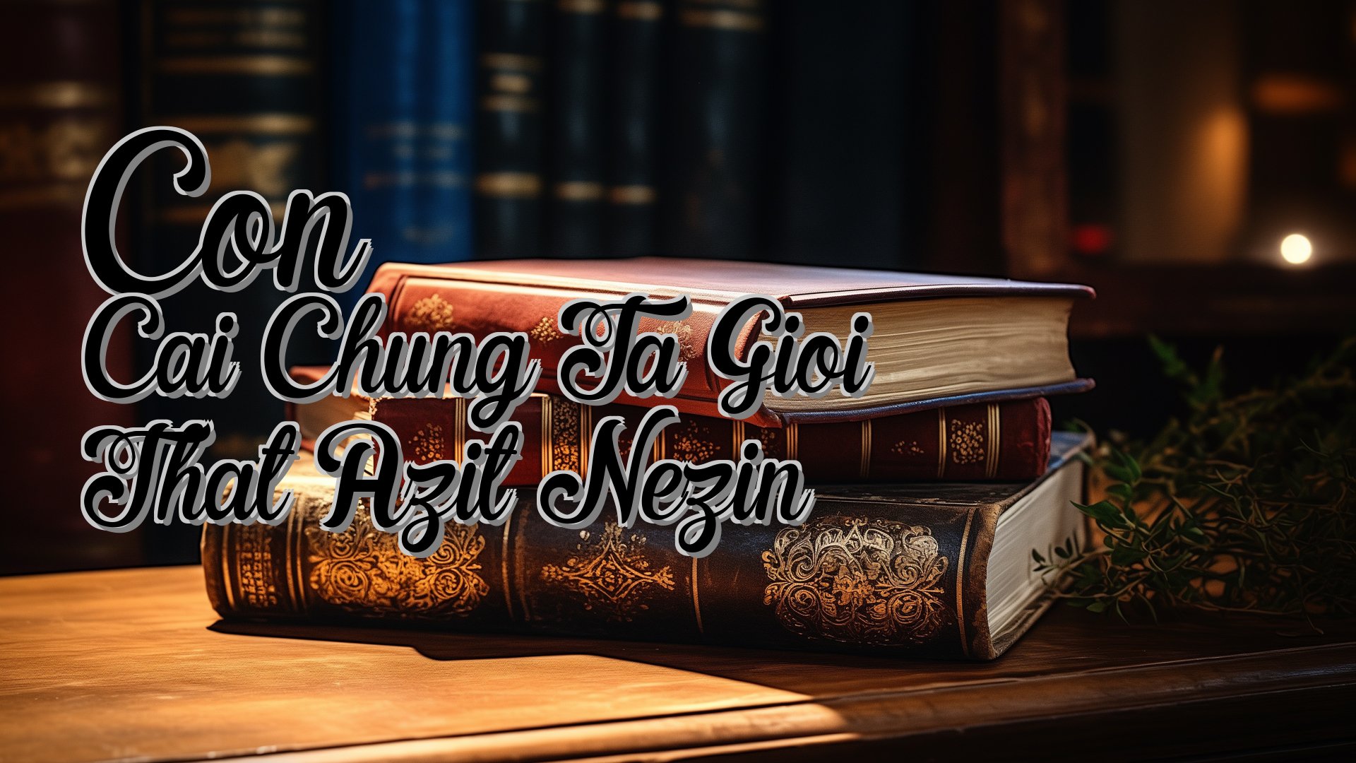 cover-Con Cai Chung Ta Gioi That Azit Nezin