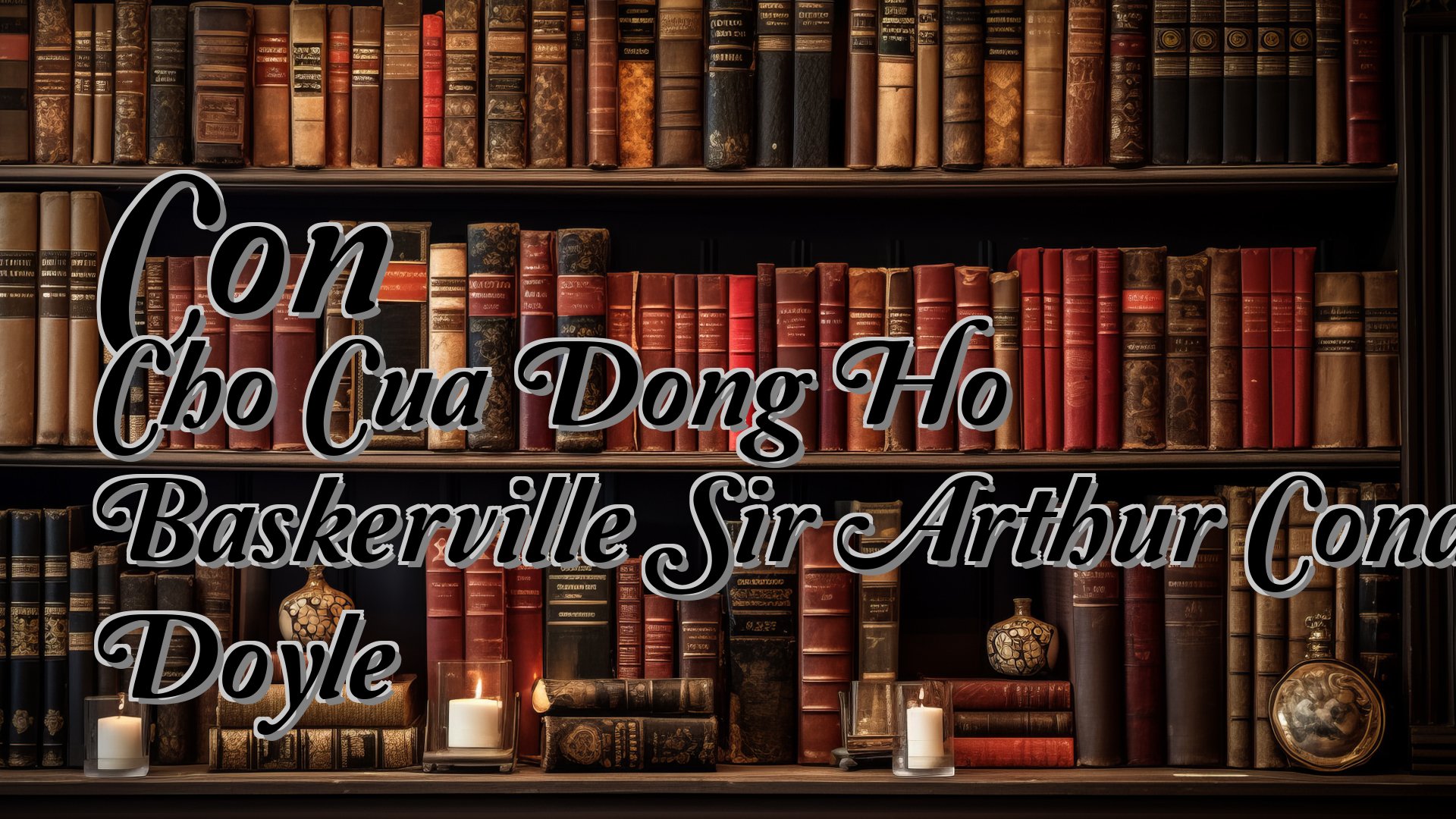 cover-Con Cho Cua Dong Ho Baskerville Sir Arthur Conan Doyle