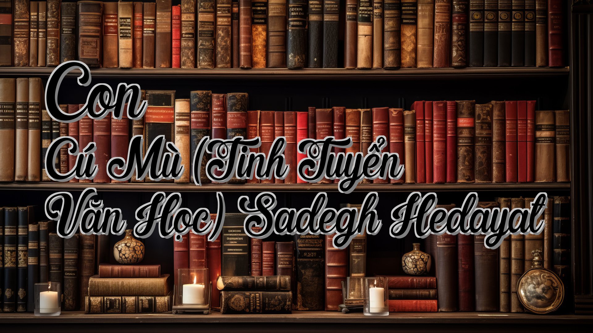 cover-Con Cú Mù (Tinh Tuyển Văn Học) Sadegh Hedayat
