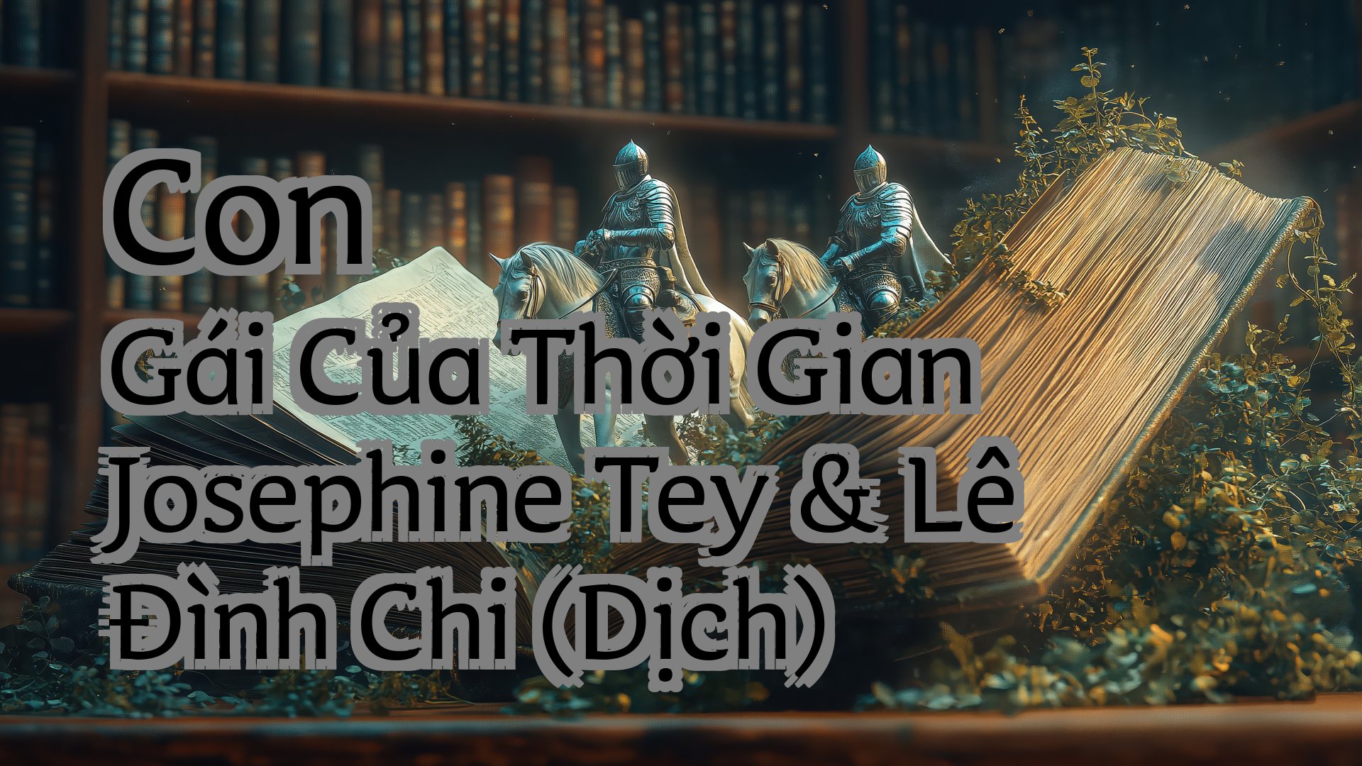 Cover image for Con Gái Của Thời Gian Josephine Tey & Lê Đình Chi (Dịch)