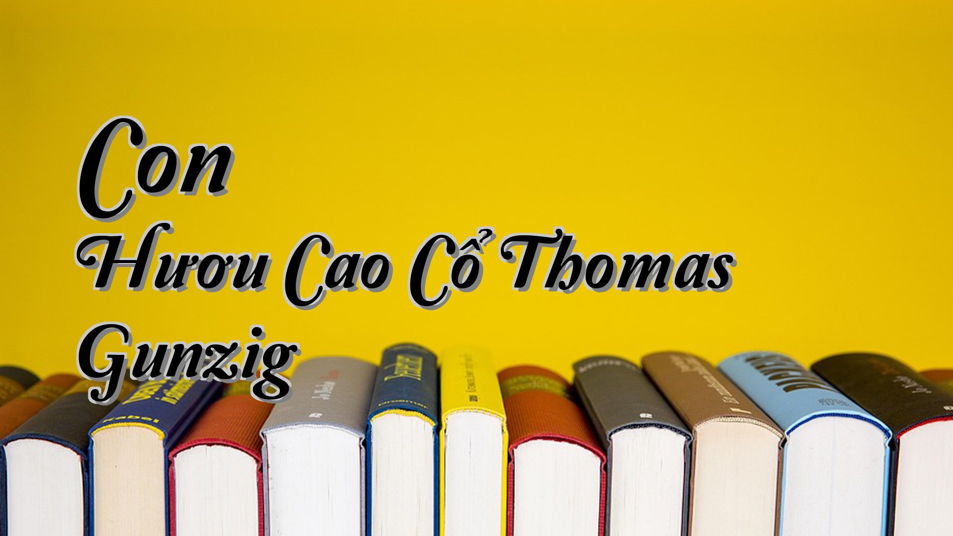 cover-Con Hươu Cao Cổ Thomas Gunzig